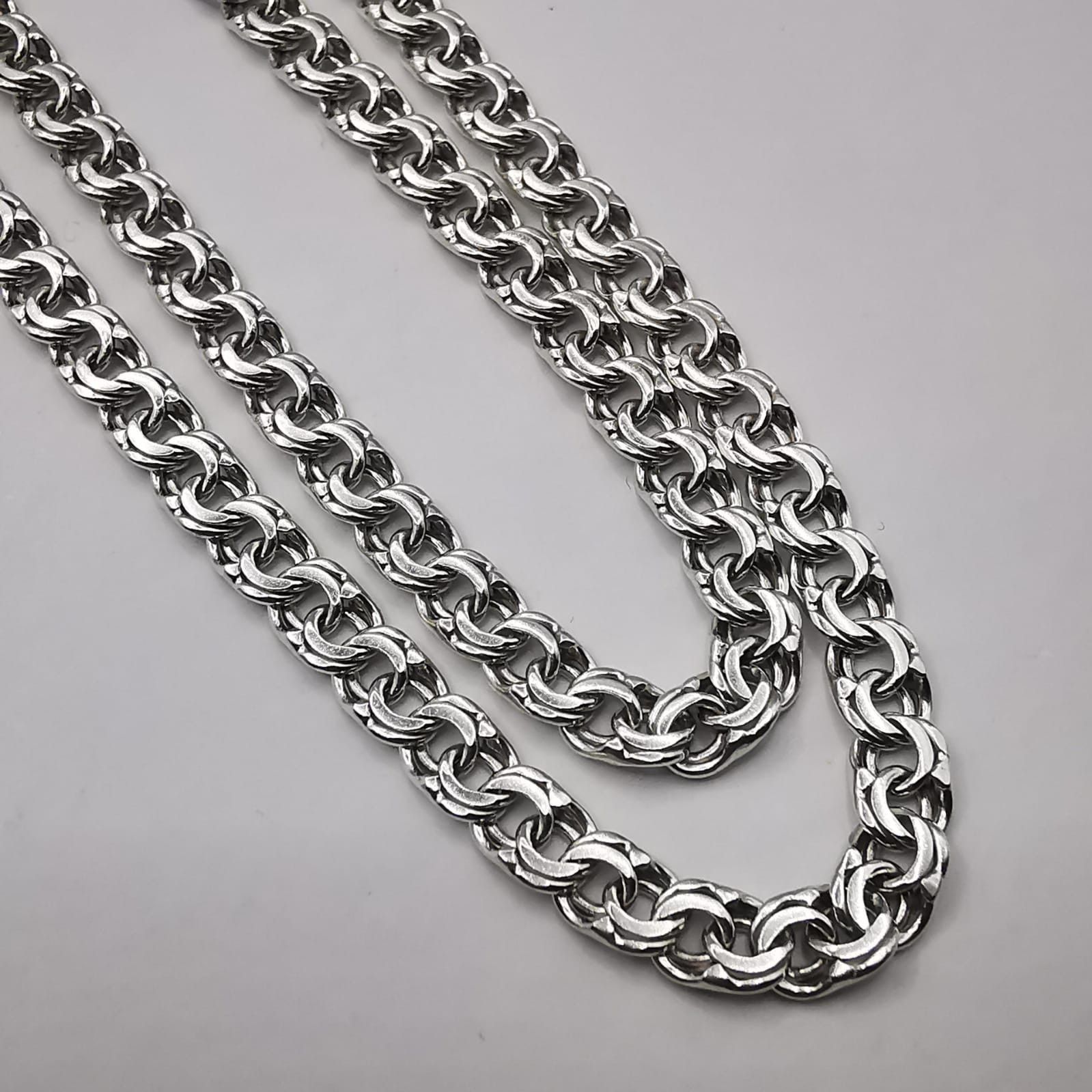 Sterling Silver Vintage Beautiful Jewelry Chain,925 Sterling Silver 14,89g Size ONE SIZE - 2 Thumbnail