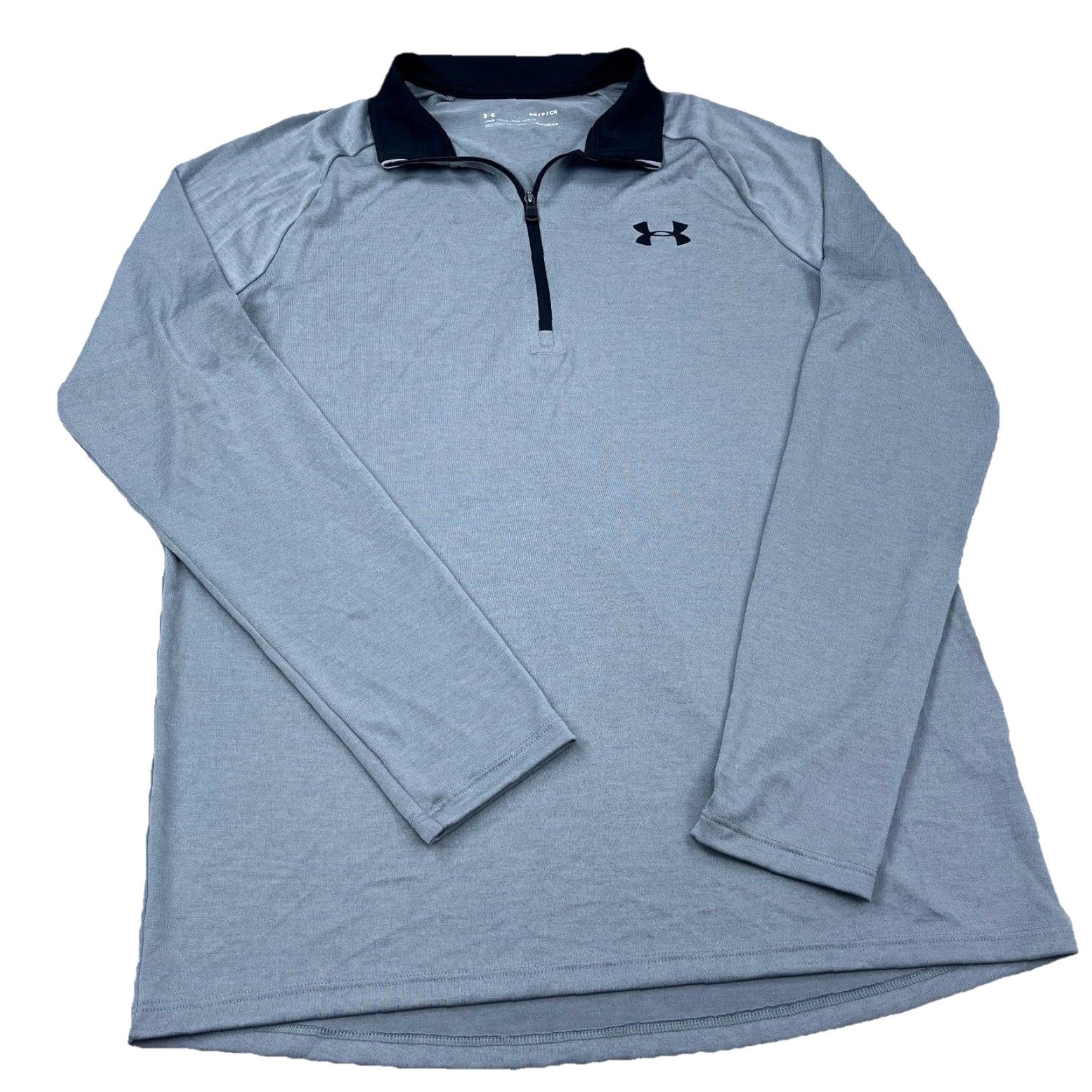 Under Armour Under Armour Shirt Men Small Gray Pullover Quarter Zip Tee Performance Running Size US S / EU 44-46 / 1 - 3 Thumbnail
