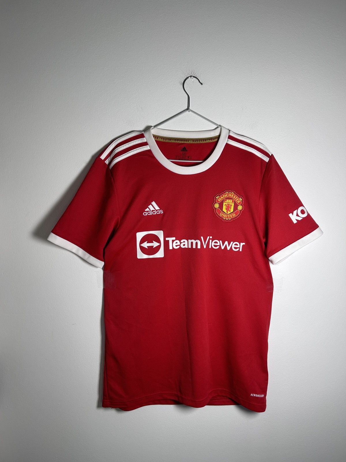 Adidas Adidas Manchester TeamViewer Soccer Jersey Grailed