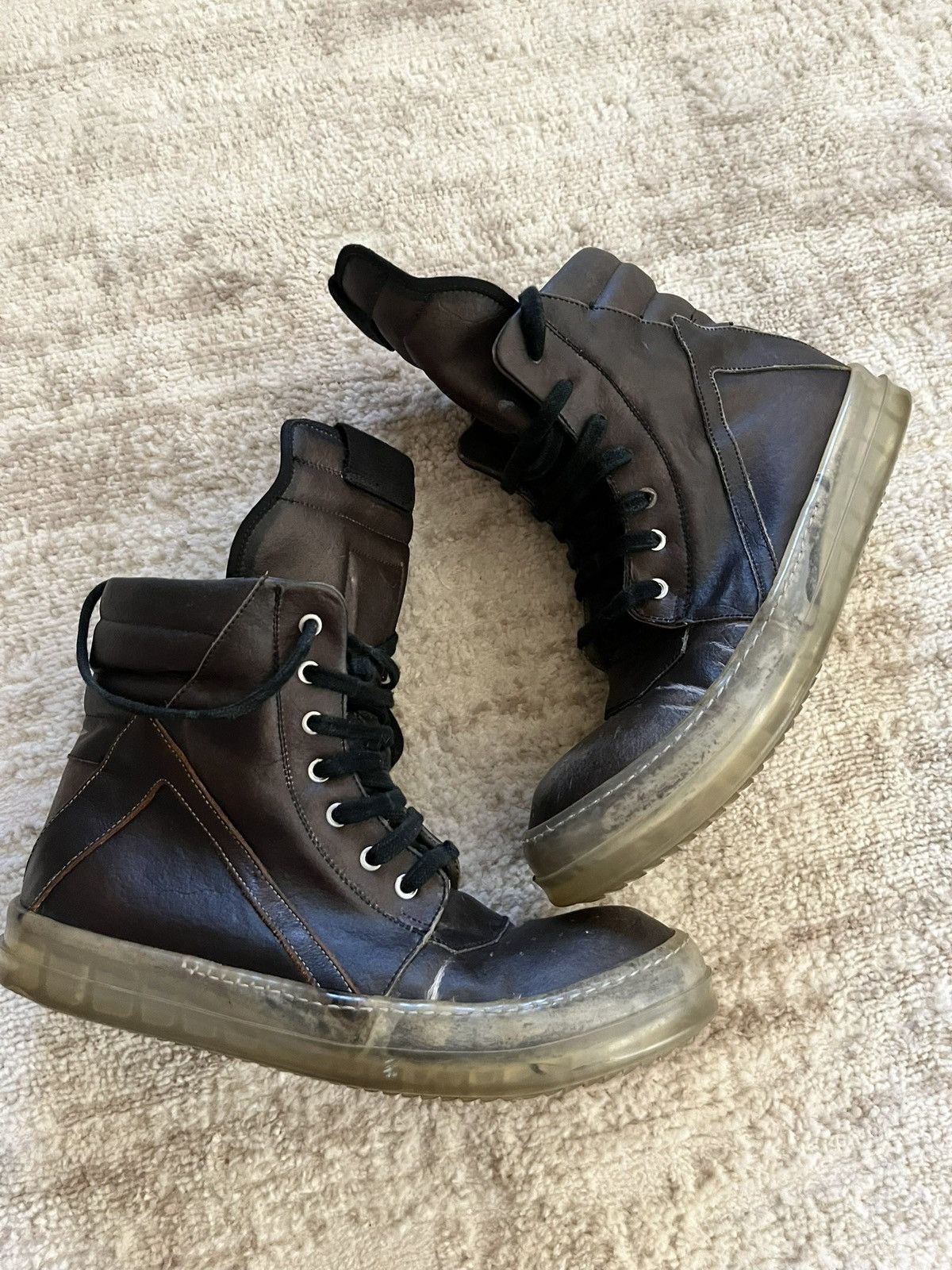 Rick Owens Geobasket Ss 19 Babel | Grailed