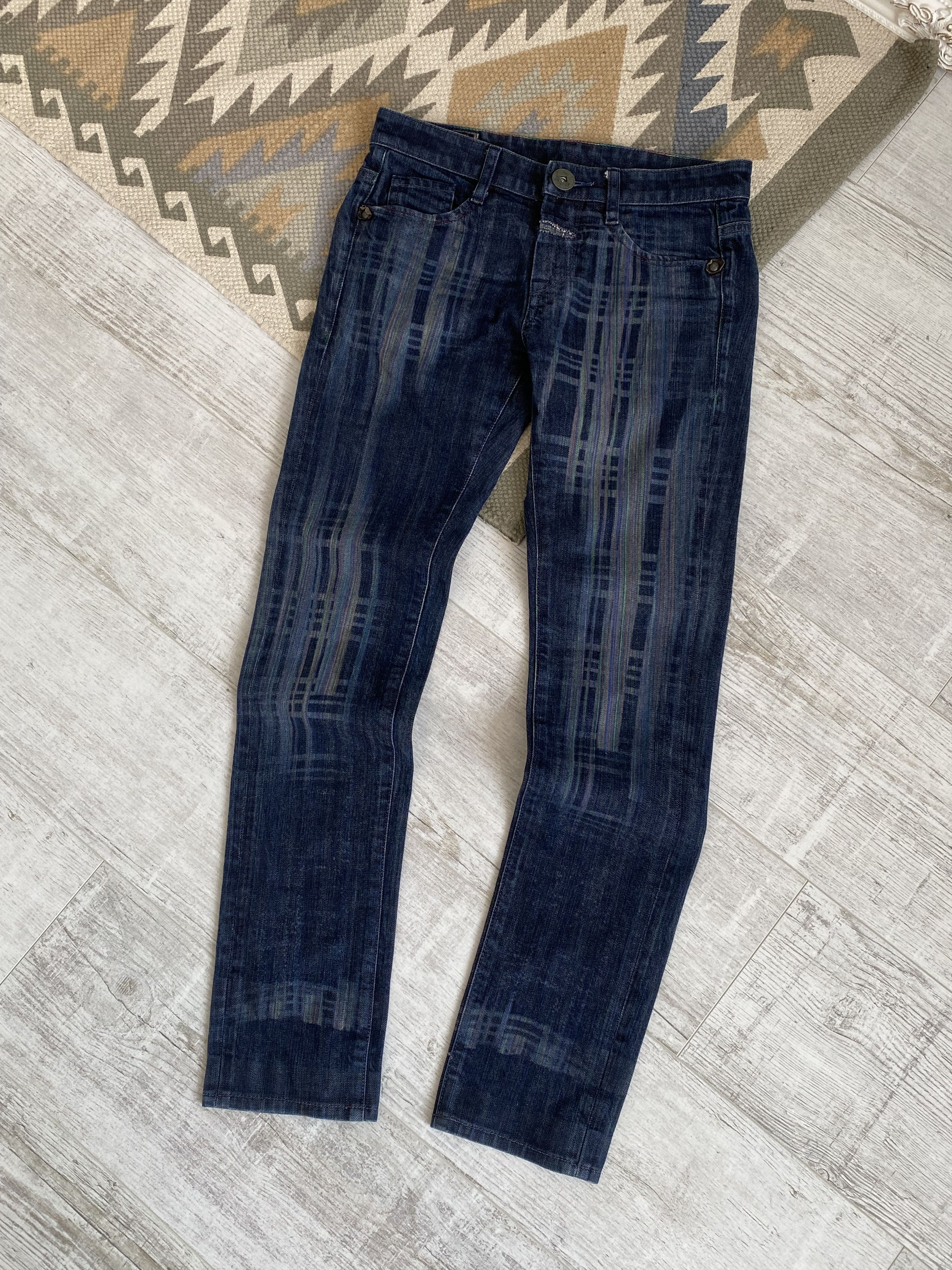 Marithe + Francois Girbaud Marithe Francois Girbaud Cotton Denim Slim Jeans Size 27" / US 4 / IT 40 - 1 Thumbnail