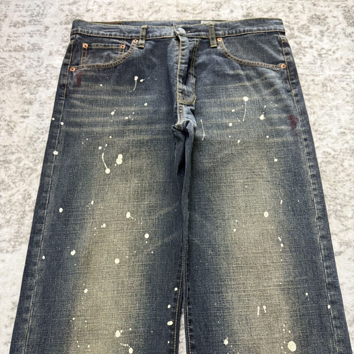 Oshkosh Vintage Oshkosh Paint Splatter Mud Wash Loose Jeans Size US 34 / EU 50 - 3 Thumbnail