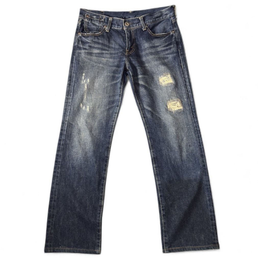 Miss Sixty 🔥 Vintage 90s Levis 502 Distressed Denim W29 Size 29" - 1 Thumbnail