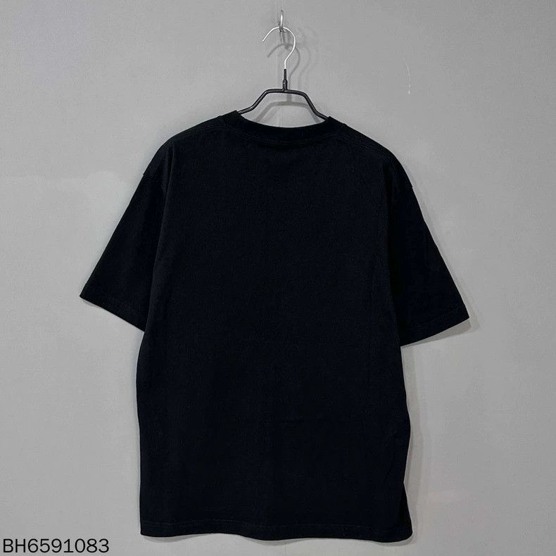 Balenciaga Balenciaga Black Embroidered Wheat Short Sleeve Size US S / EU 44-46 / 1 - 3 Thumbnail