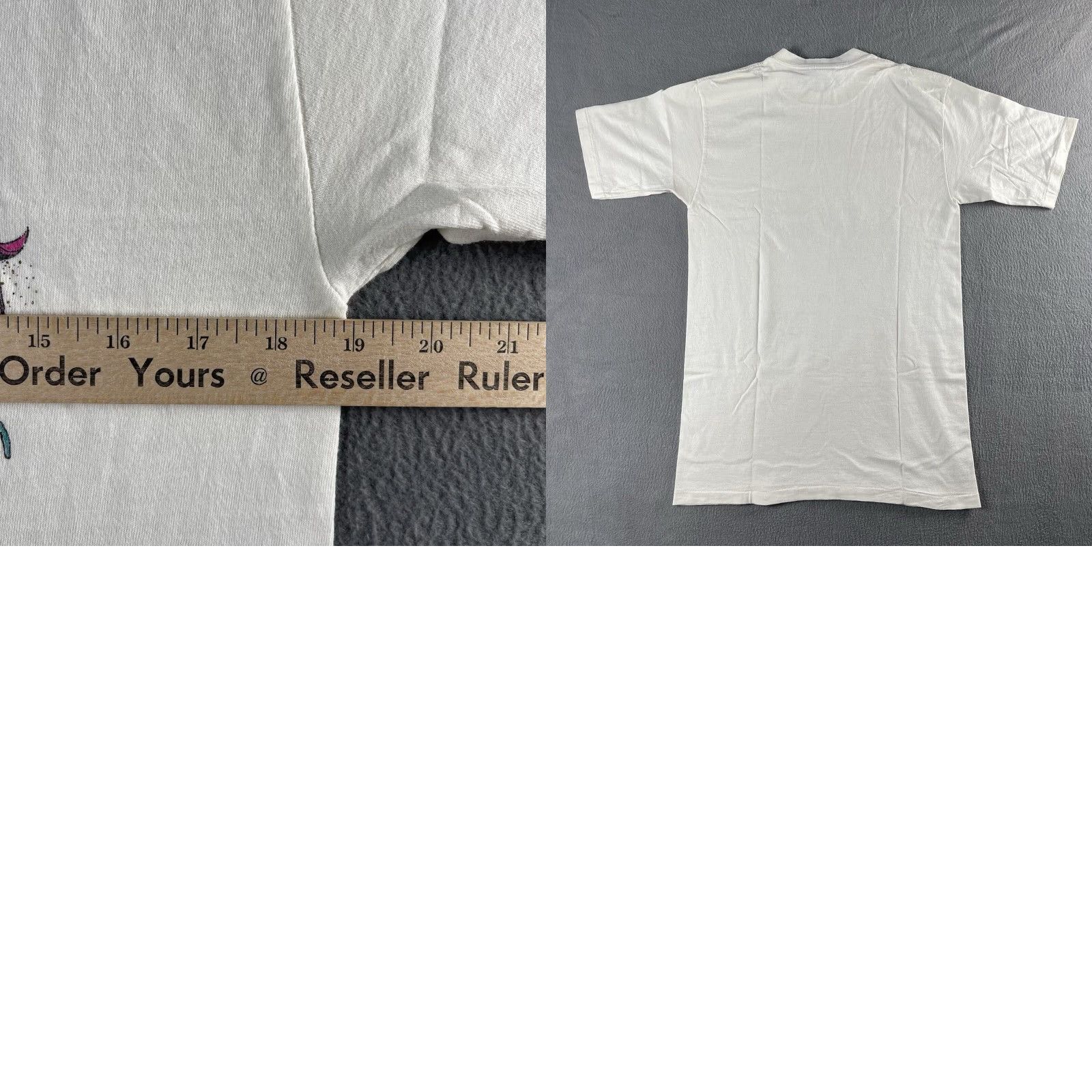 Vintage VINTAGE Diamond Dust Shirt M White Graphic Print Opryland Mardi Gras Glitter Logo T-Shirt Unisex Adults 90s USA Size US M / EU 48-50 / 2 - 8 Thumbnail