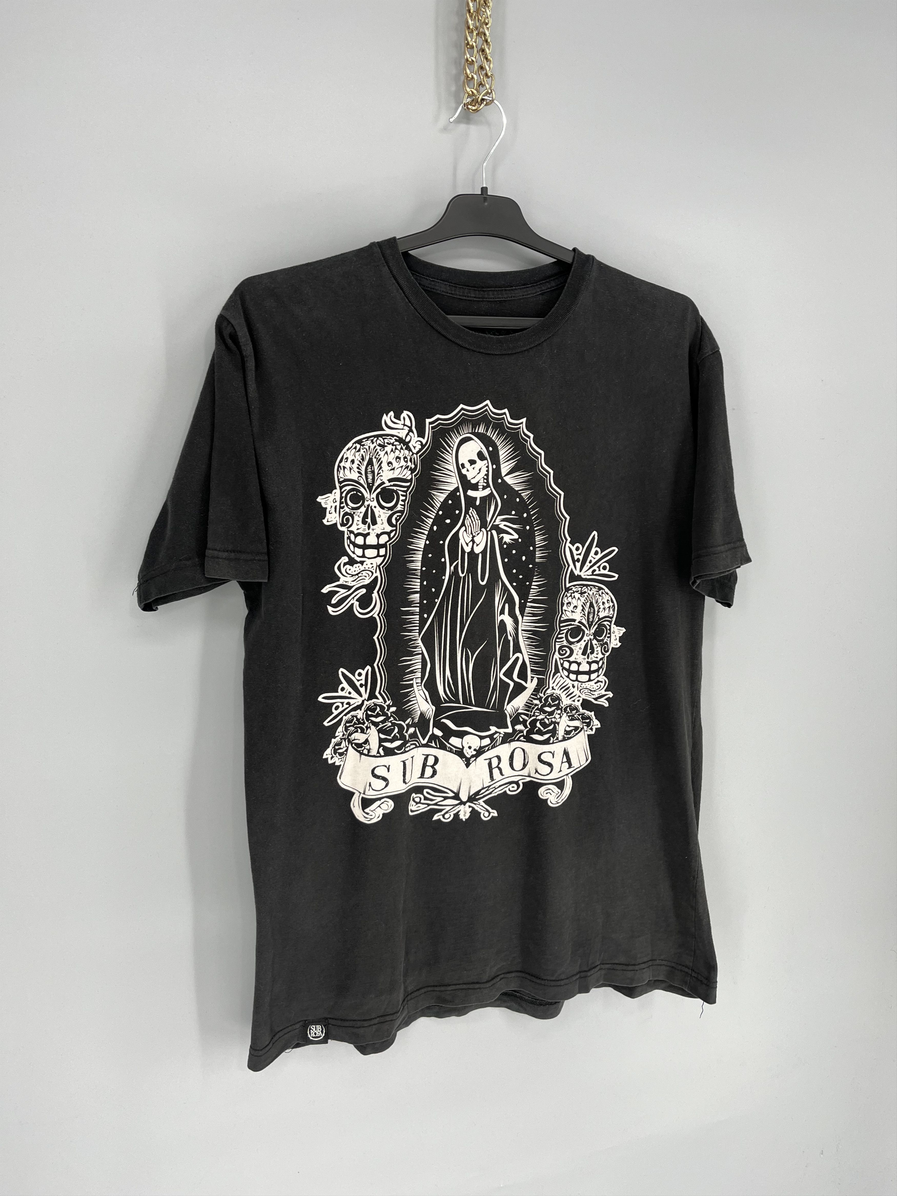 Band Tees Vintage Subrosa Nun Skeleton Heavy Metal Band Skull Size US L / EU 52-54 / 3 - 2 Thumbnail