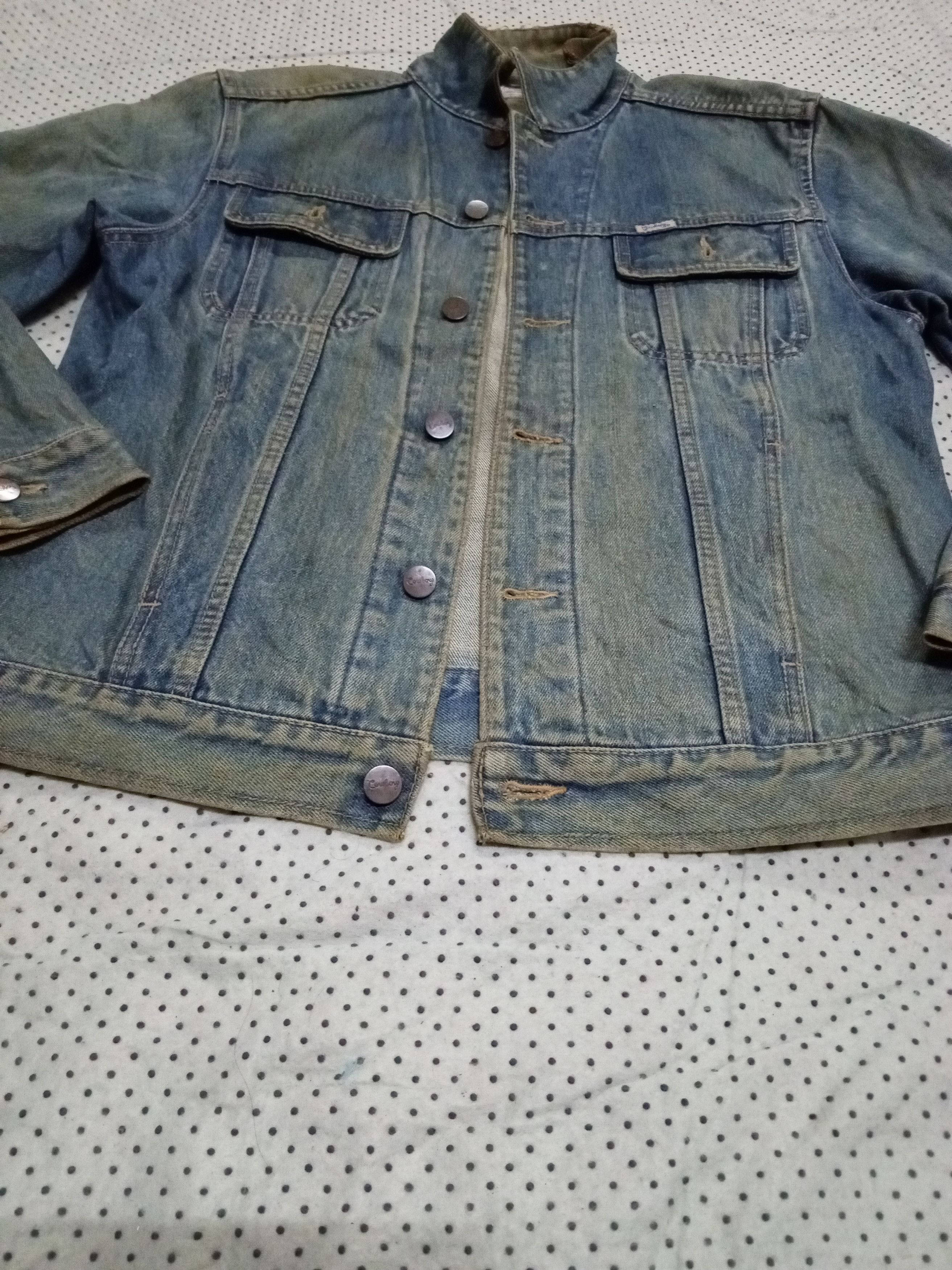 Cowboy Equipment × Vintage VTG COWBOY DENIM JACKETS RARE Size US L / EU 52-54 / 3 - 5 Thumbnail