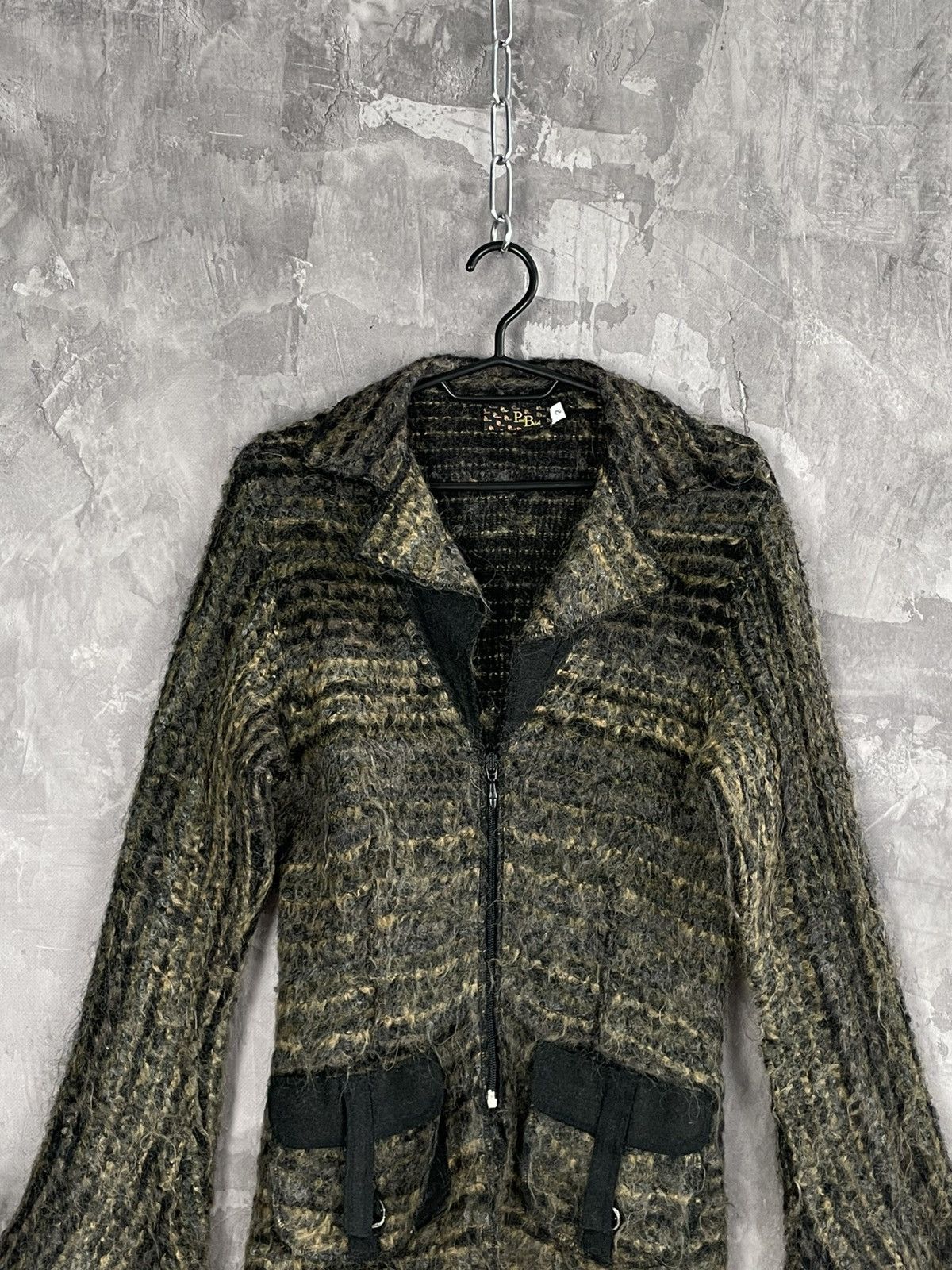 20471120 × If Six Was Nine × Japanese Brand Vintage Y2K Glamour Abstract Style Mohair Archival Sweater Size M / US 6-8 / IT 42-44 - 2 Thumbnail