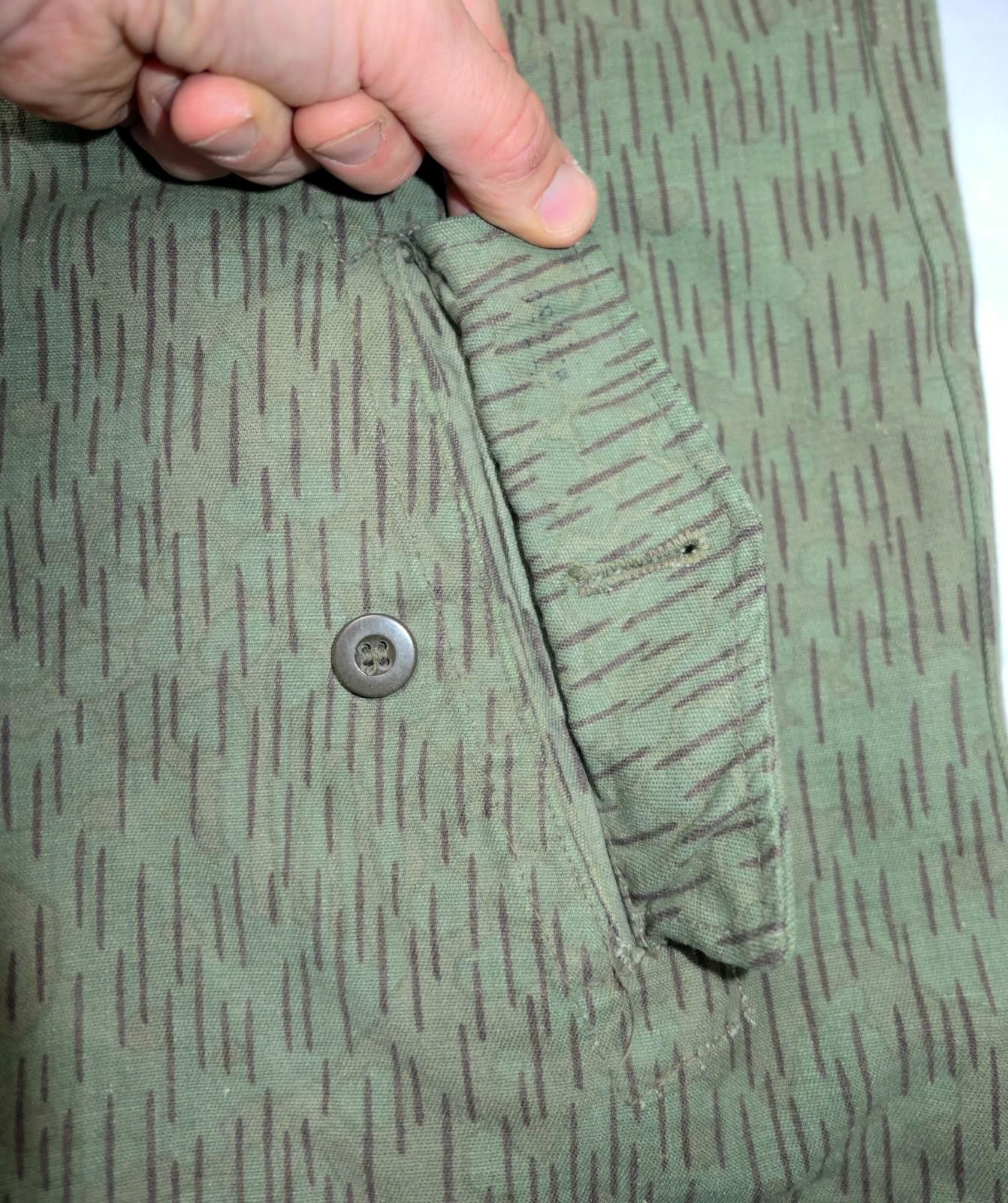 Other 1960s Czech Army M60 Jacket Rain Drop Camo 3/4 Length - XL Size ONE SIZE - 5 Thumbnail