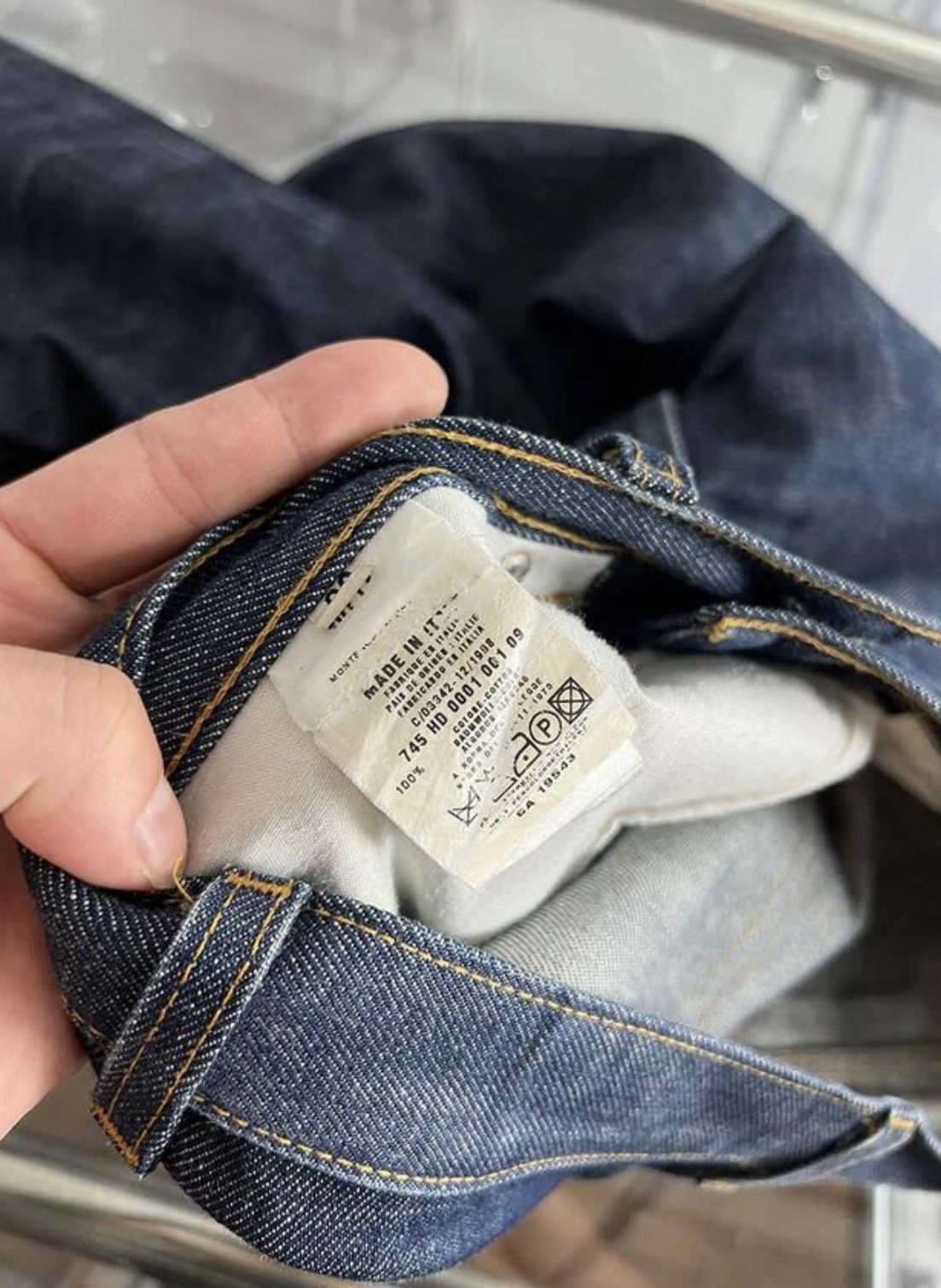 Helmut Lang Helmut Lang archive classic raw denim (AD 1998) Size US 28 / EU 44 - 8 Thumbnail