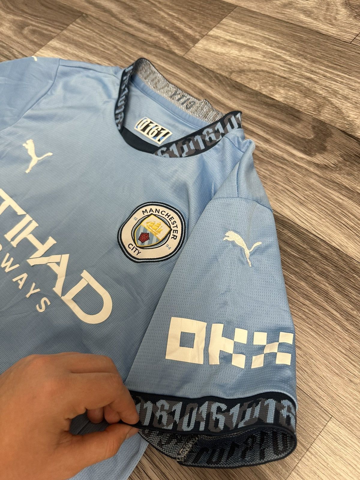 Puma Puma Manchester City Foden 2024-2025 Home Blue Jersey Hype Size US S / EU 44-46 / 1 - 5 Thumbnail