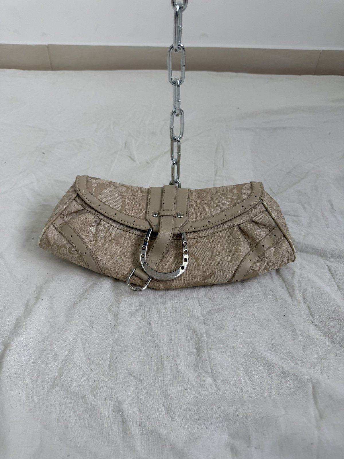 Guess Vintage Guess Style Monogram Y2K Clutch Bag Hype Size ONE SIZE - 2 Thumbnail