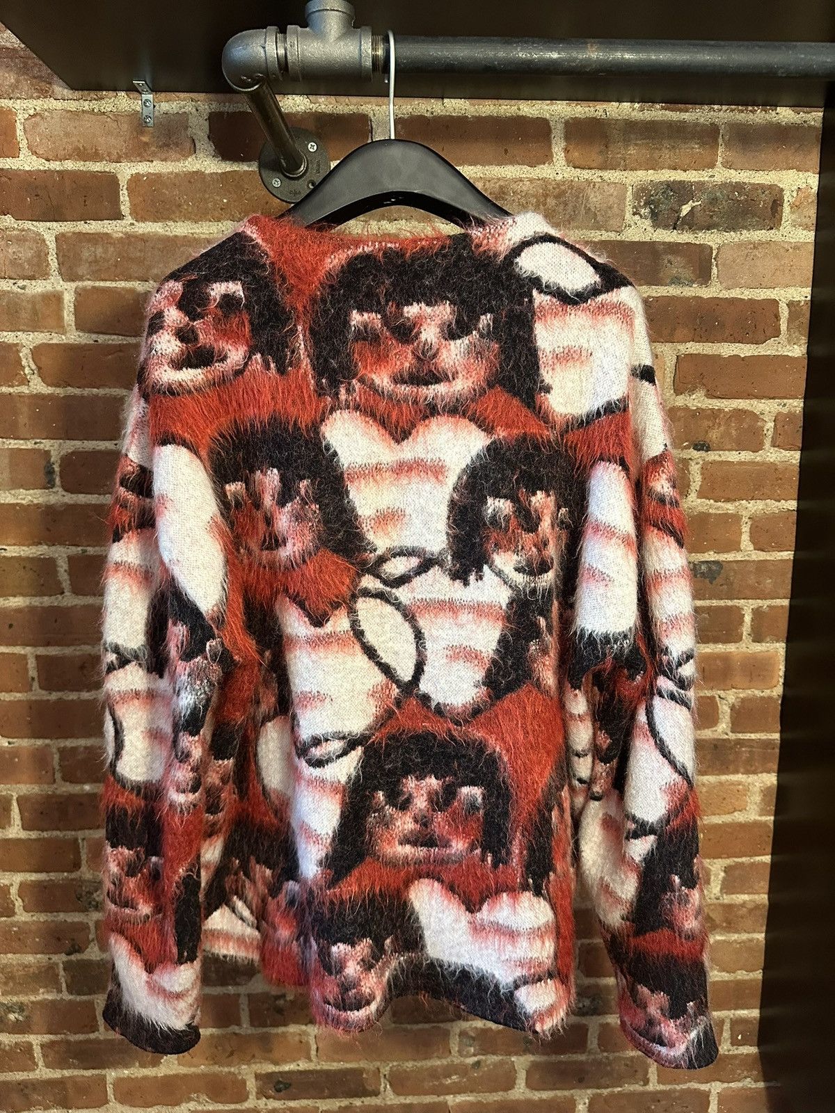 Chito × Givenchy SS/22 MMW Valentines Day Chito Collab Mohair Sweater Size US M / EU 48-50 / 2 - 2 Thumbnail