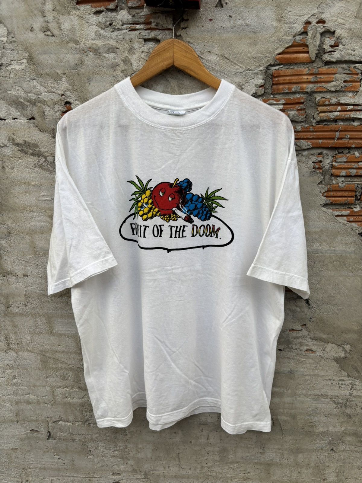 Vintage Vintage Fruit of the Doom 90s-2000s Size US XL / EU 56 / 4 - 1 Thumbnail