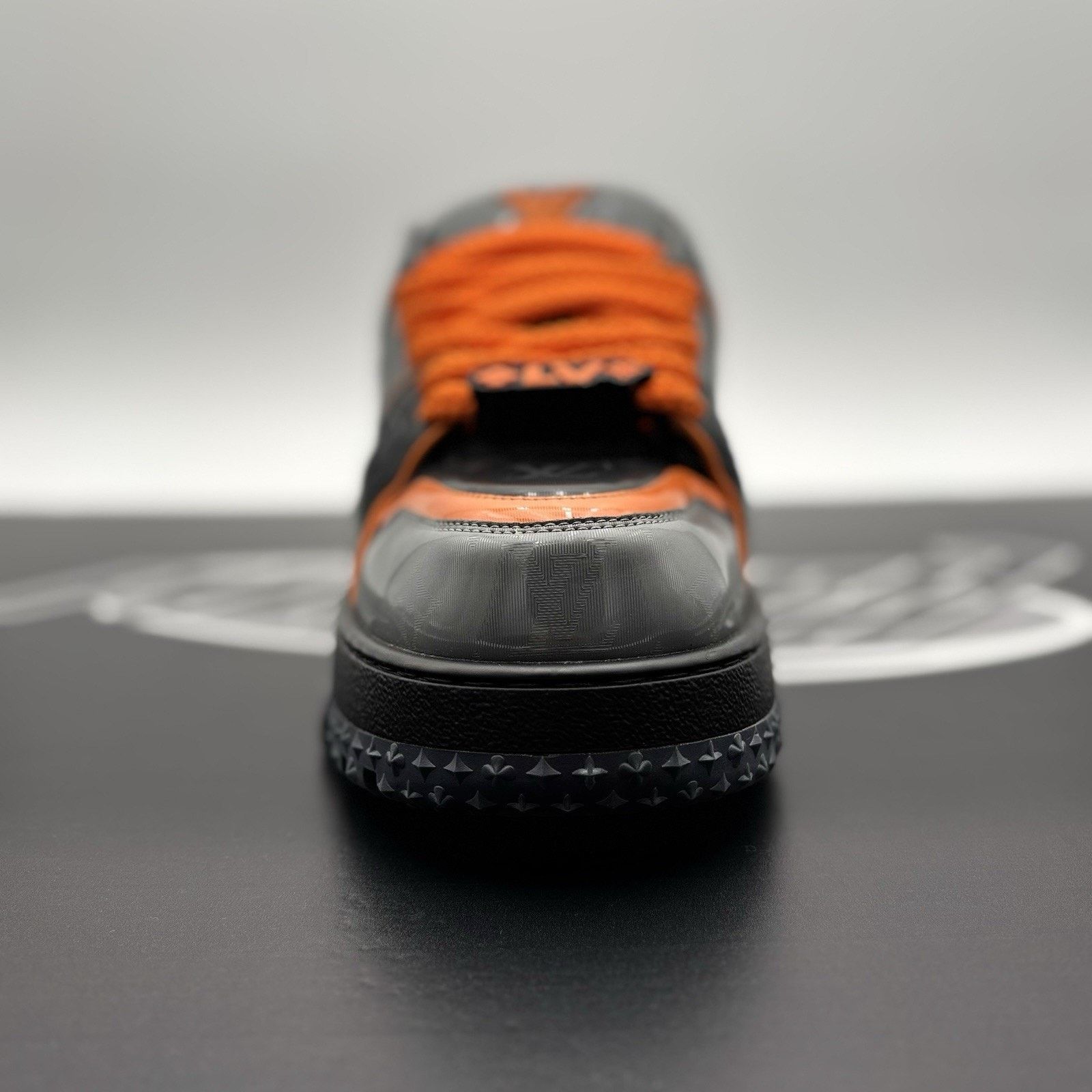 Louis Vuitton 11-11.5 Louis Vuitton Maxi ' Black, Orange ' | SUPER CLEAN! Size US 11.5 / EU 44-45 - 6 Thumbnail
