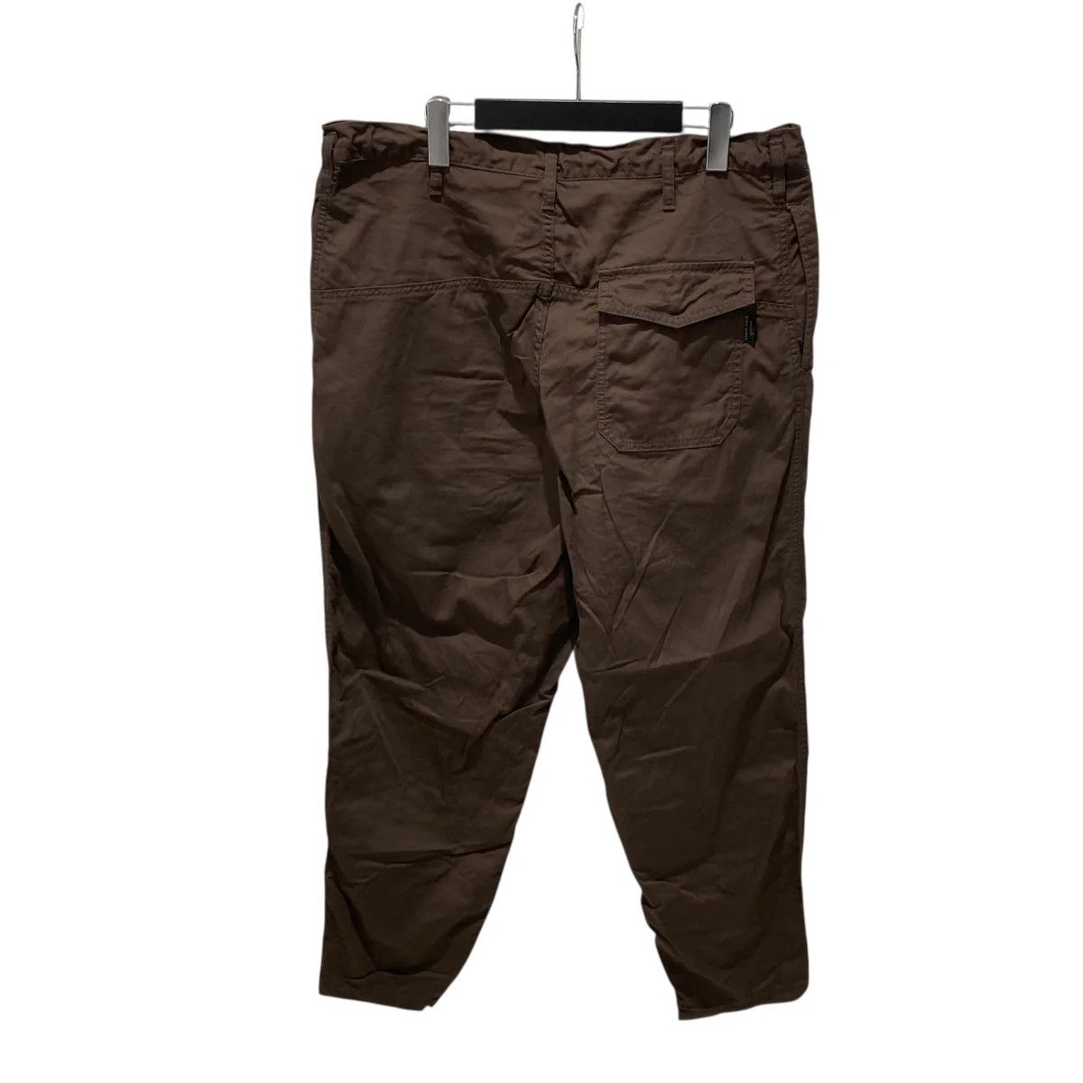 Yohji Yamamoto BLACK Scandal Yohji Yamamoto/ 25SSOXFORD NO-TUCK WORK PANTS Size US 35 - 2 Thumbnail
