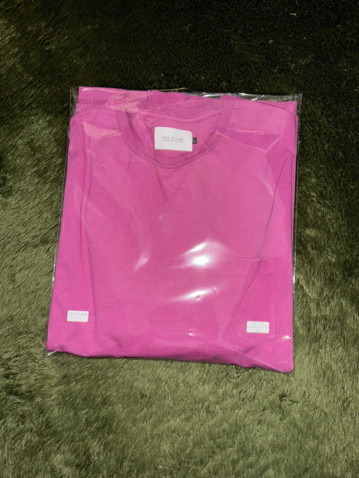CAL O LINE [L] CAL O LINE Original Pocket Long Sleeve — Pink Size US L / EU 52-54 / 3 - 10 Thumbnail