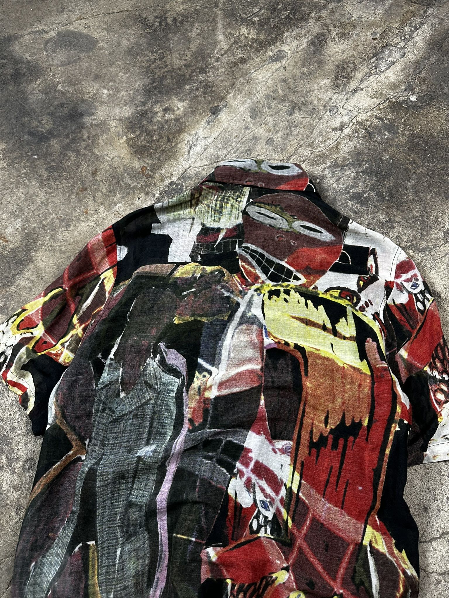 Our Legacy Our Legacy Abstract Square Short Sleeve Shirt Size US M / EU 48-50 / 2 - 4 Thumbnail