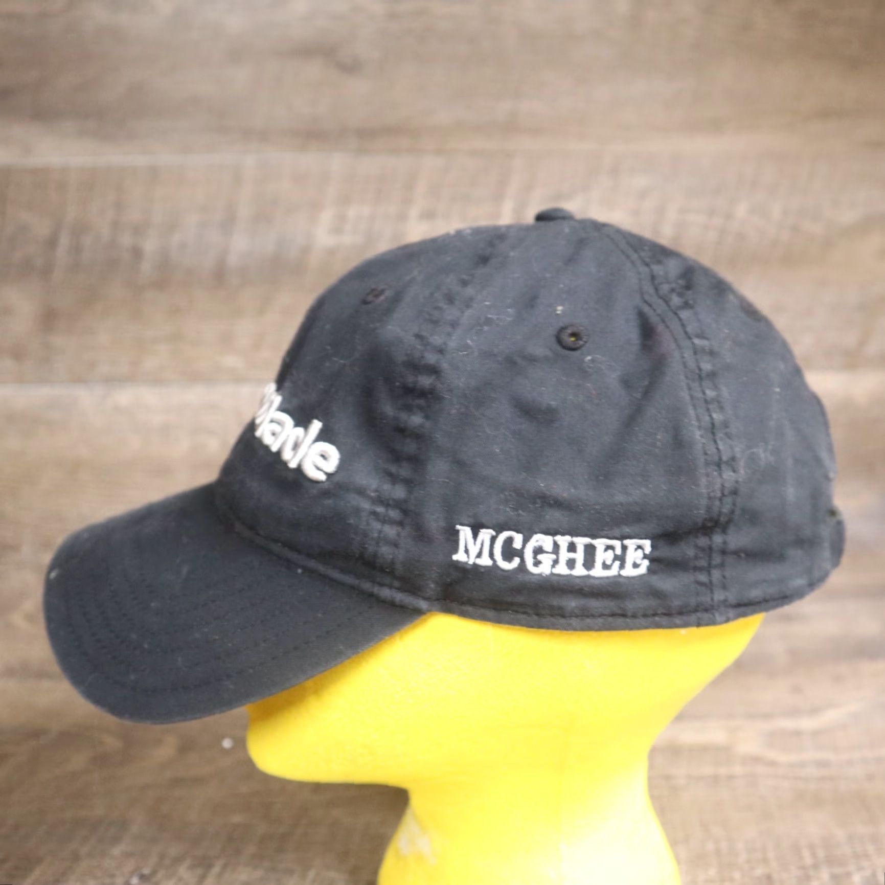 TaylorMade TaylorMade Brand Hat Golf Cap Adjustable Black Men’s Adult Strap Back Logo Golf Hat TaylorMade Adjustable Strapback Pale Size ONE SIZE - 4 Thumbnail