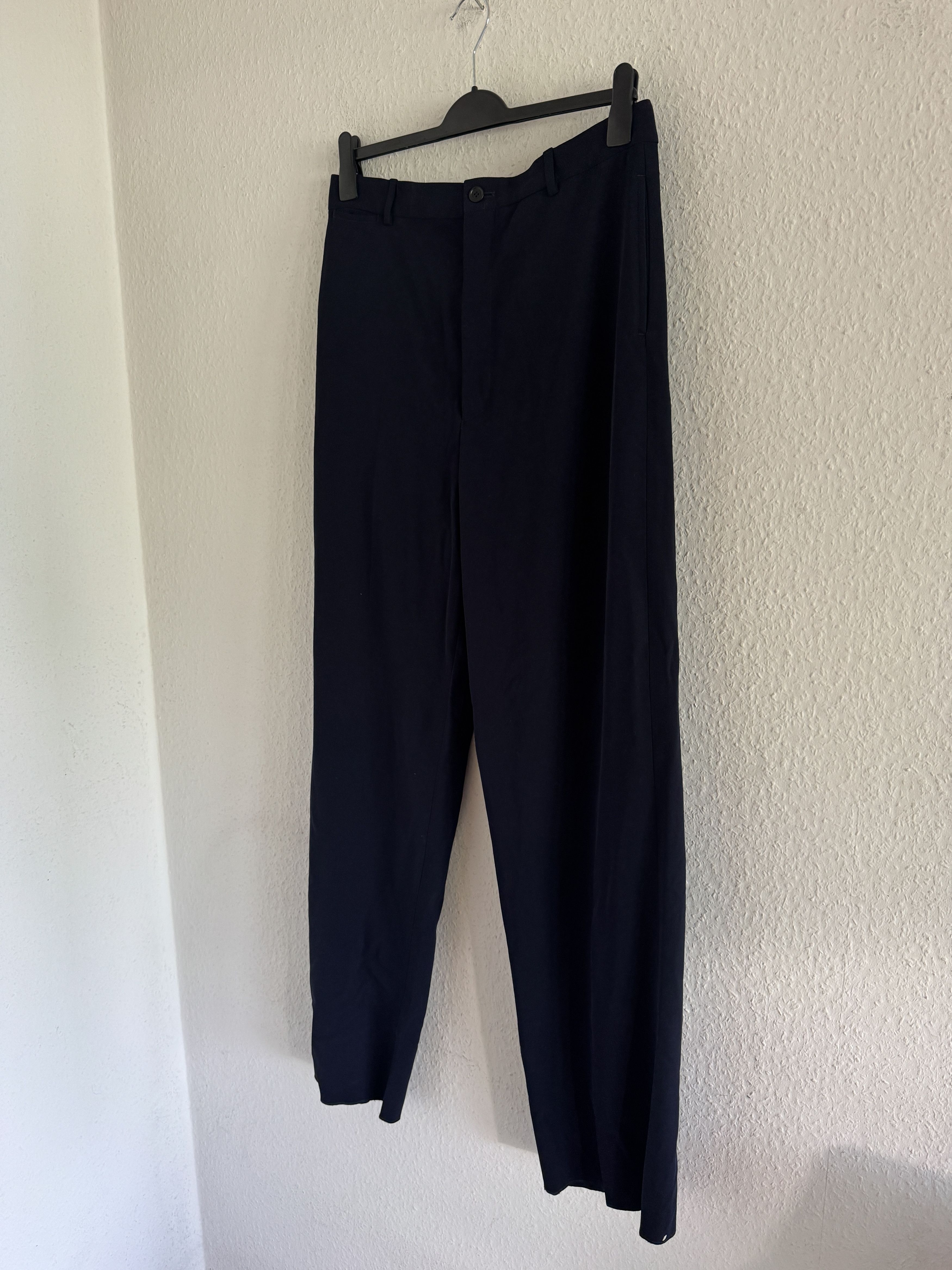 Balenciaga Garde-Robe High Waist Wool Trousers Size US 34 / EU 50 - 4 Thumbnail