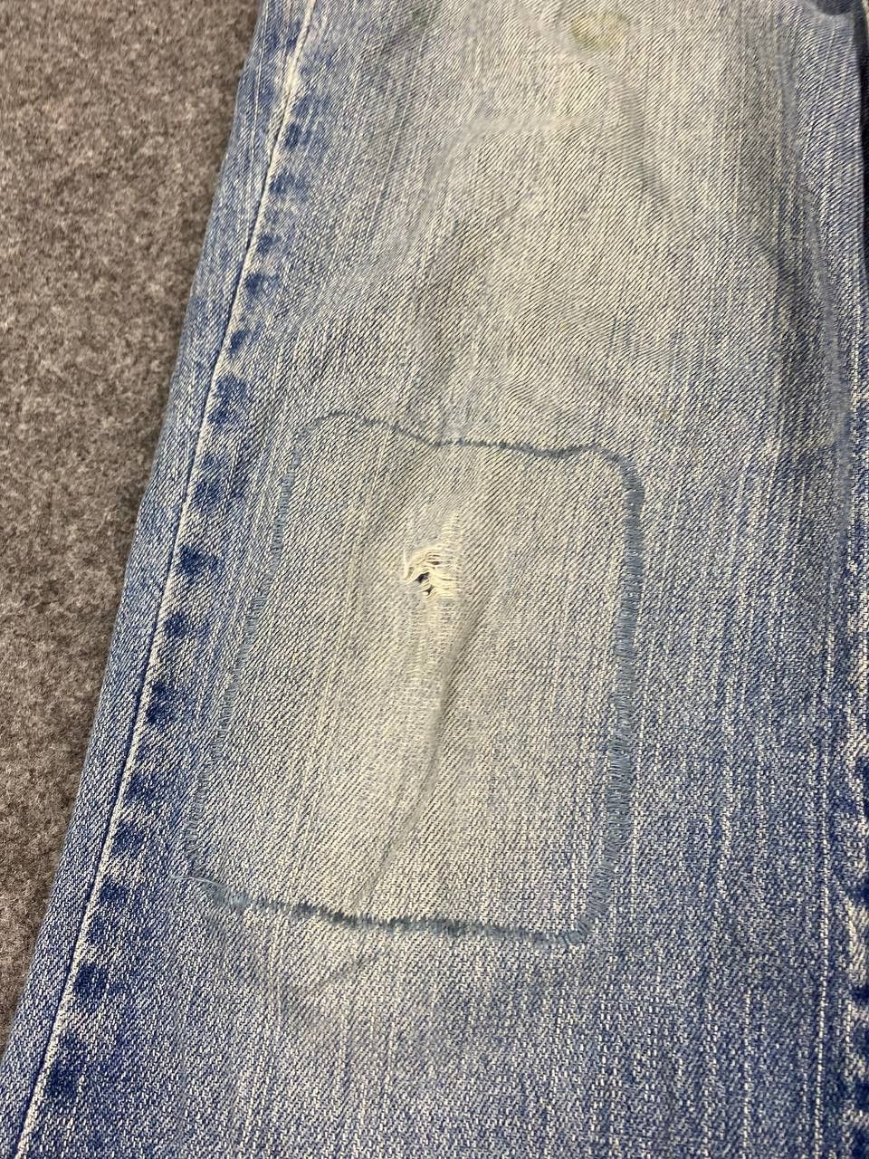 Levi's vintage levis 515 bootcut flare distressed denim Size US 33 - 9 Thumbnail