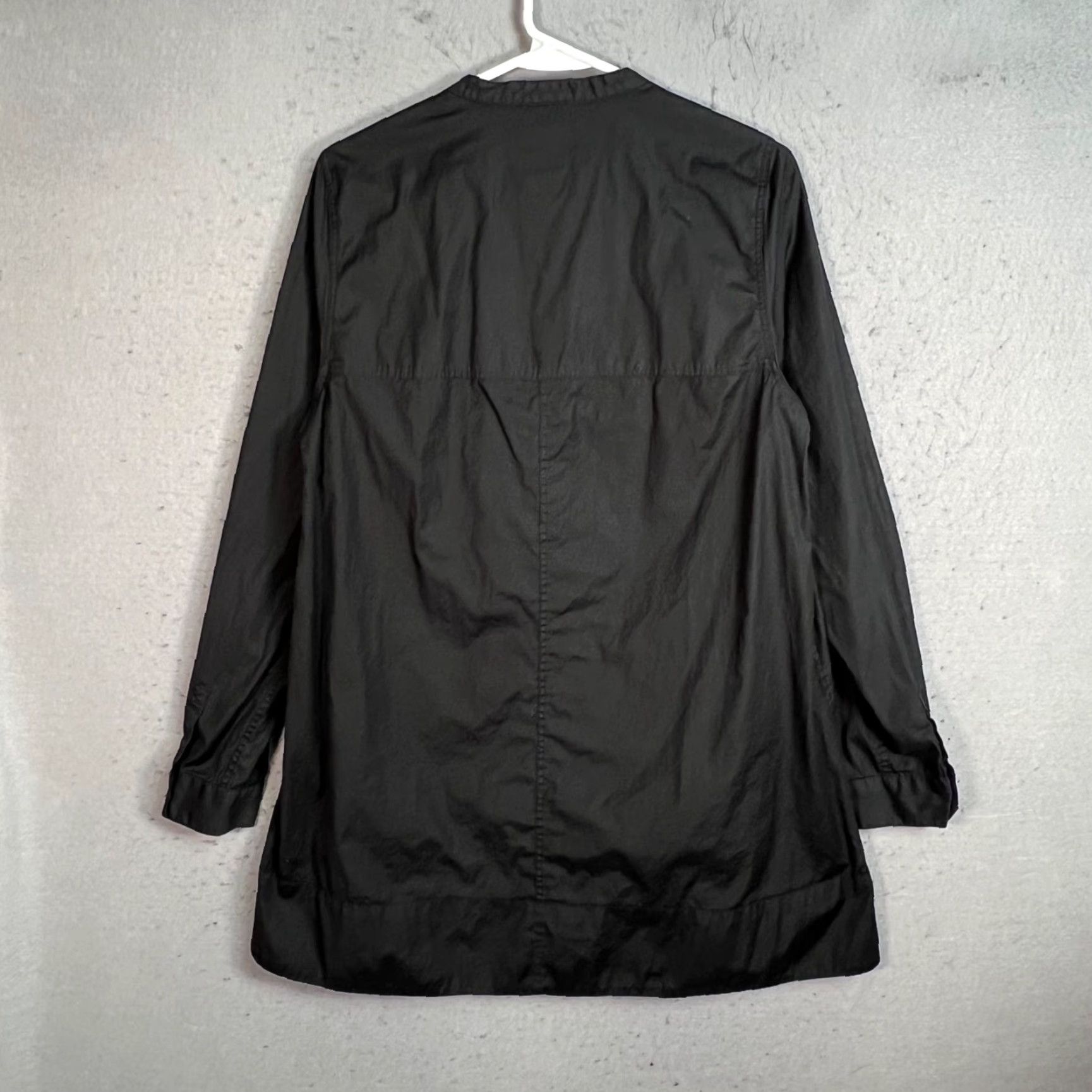 Vintage Mads Nørgaard Dress Adult Womens 40 Black Cotton Button-Front Lightweight Shirt Size S / US 4 / IT 40 - 2 Thumbnail
