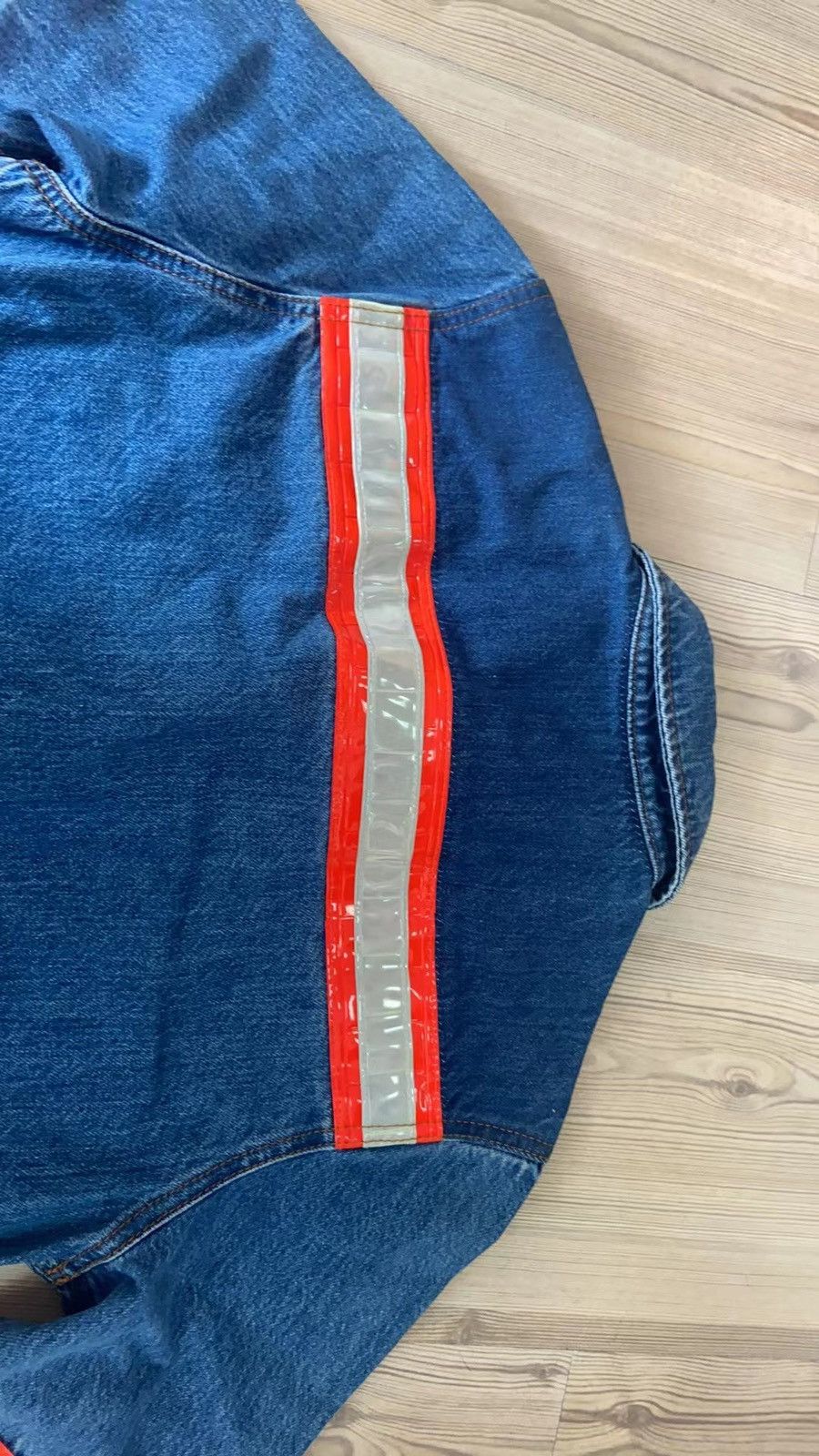 Calvin Klein 205W39NYC Calvin Klein 205w39nyc firefighter denim shirt Size US S / EU 44-46 / 1 - 9 Thumbnail