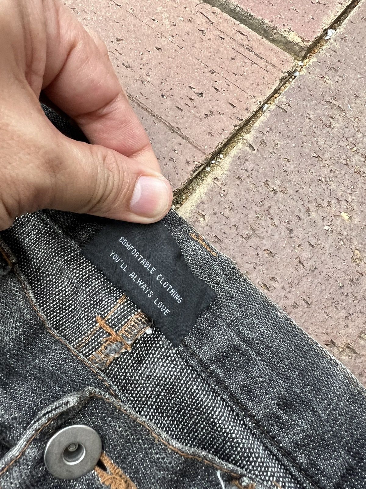Japanese Brand LAV DISTRESSED JEANS VERY RARE Size US 31 - 10 Thumbnail