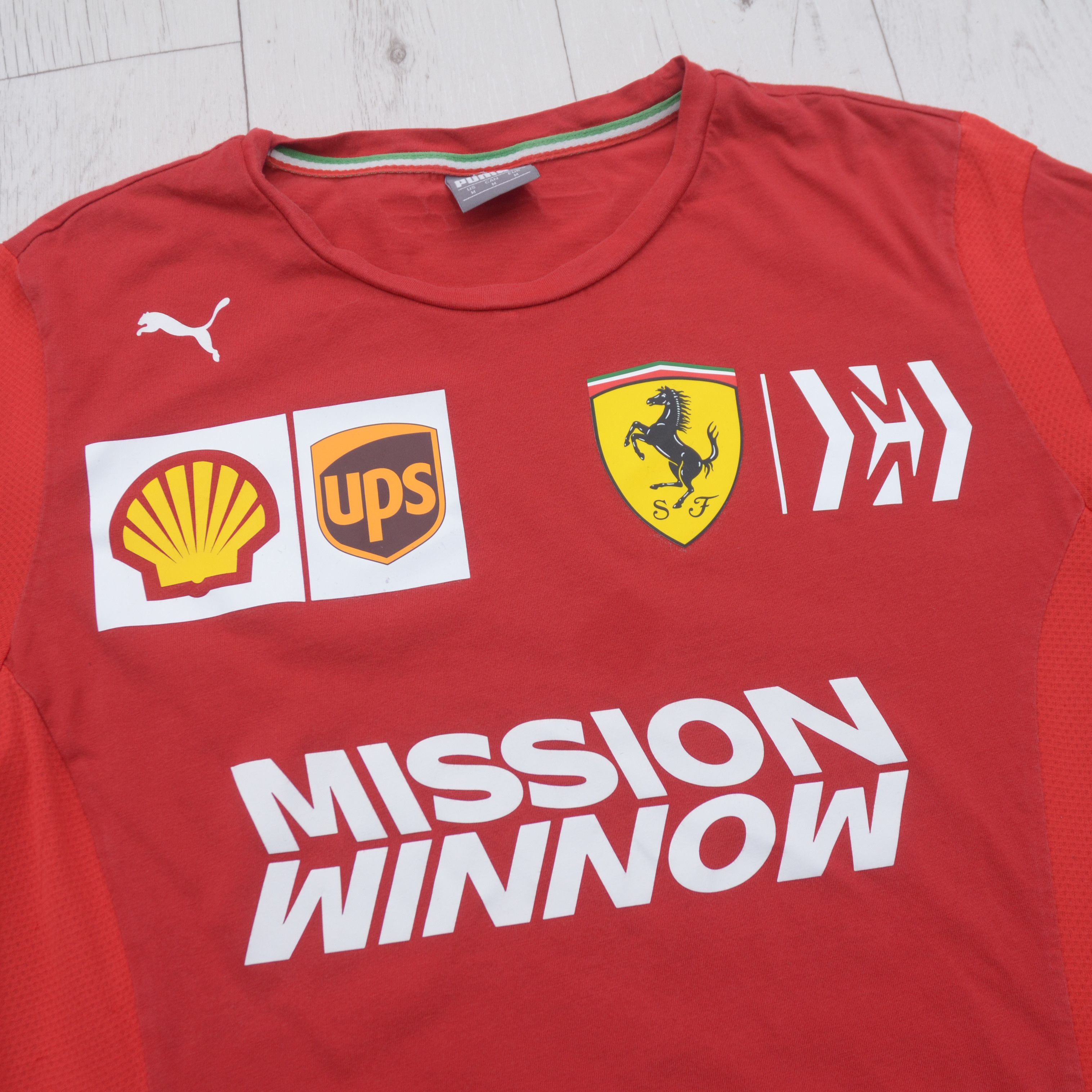 Ferrari × Puma Puma Ferrari F1 Team Mission Winnow T-Shirt Racing Scuderia Size US M / EU 48-50 / 2 - 5 Thumbnail