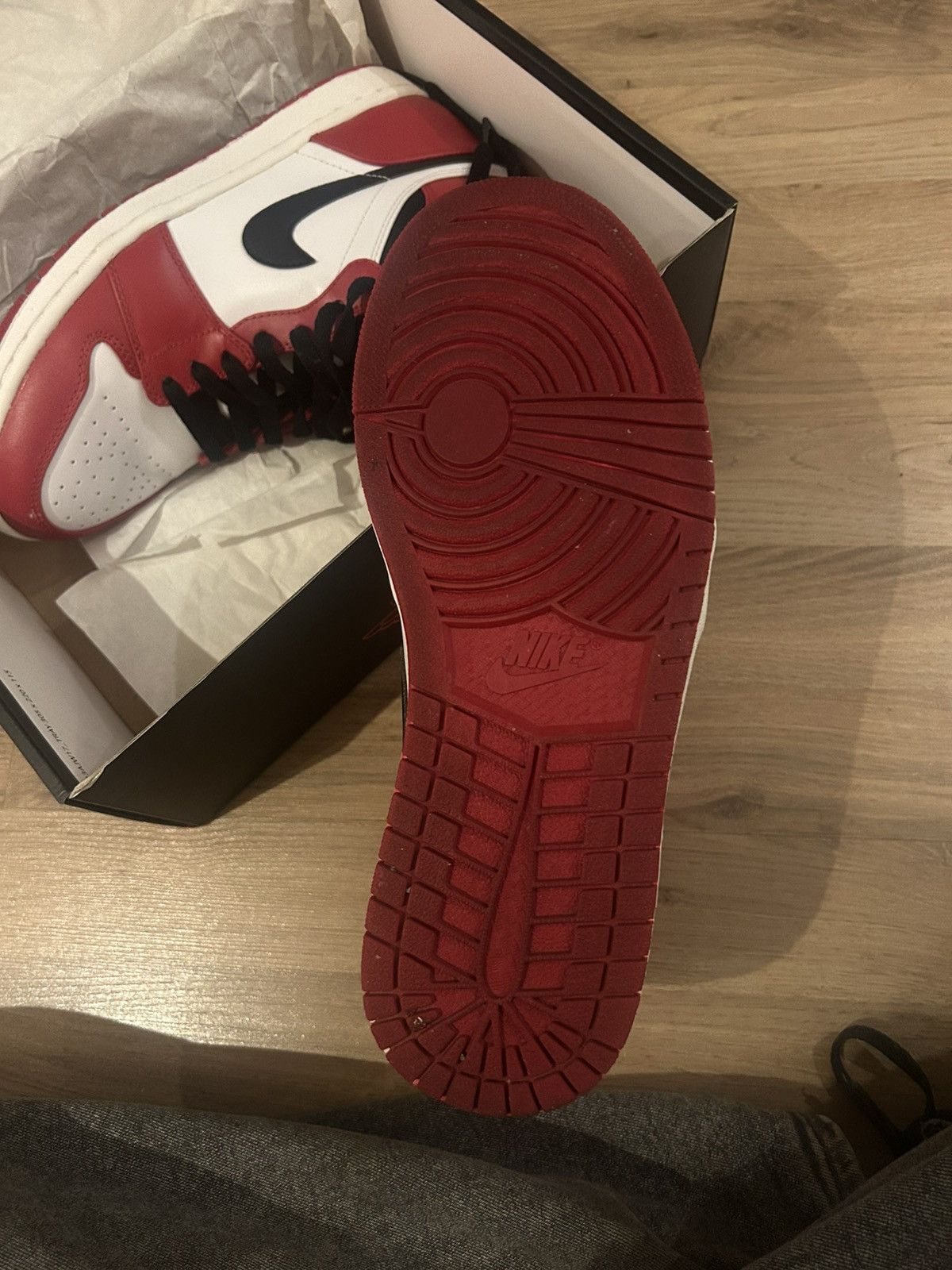 Jordan Brand Jordan 1 Retro Chicago Size US 8.5 / EU 41-42 - 15 Thumbnail