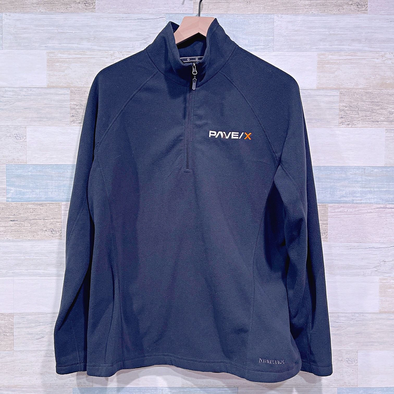 Marmot PAVE/X x MARMOT Half Zip Fleece Pullover Black Womens XL Size XL / US 12-14 / IT 48-50 - 1 Thumbnail