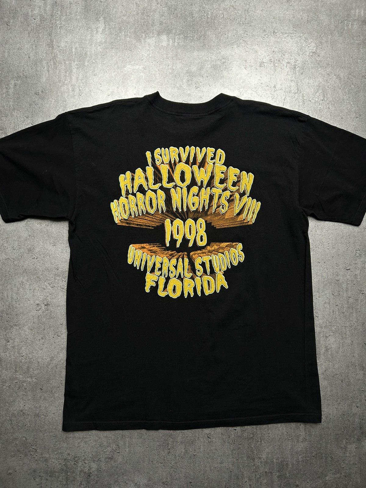 Other × Universal Studios 1998 Halloween Horror Nights Universal Studios T Shirt Large Size US XL / EU 56 / 4 - 2 Thumbnail