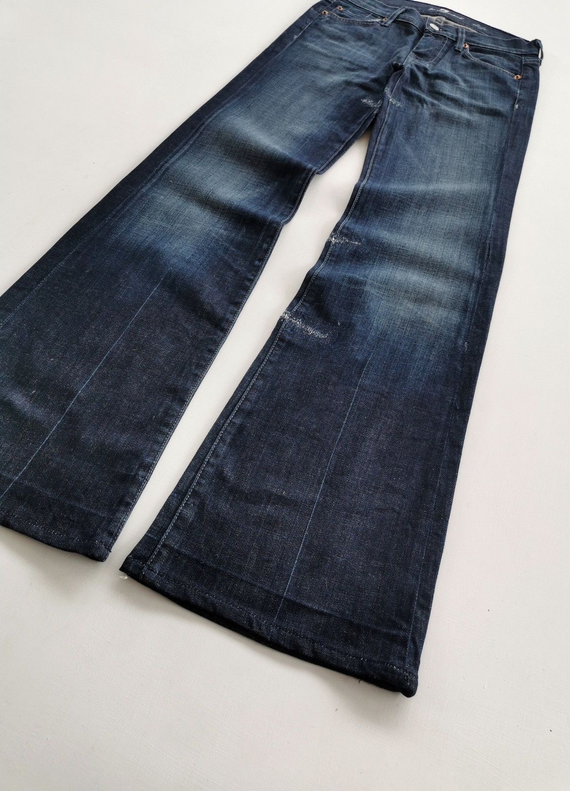 7 For All Mankind Flare Bootcut Dojo 7 For All Mankind Jeans Size 26" / US 2 / IT 38 - 3 Thumbnail