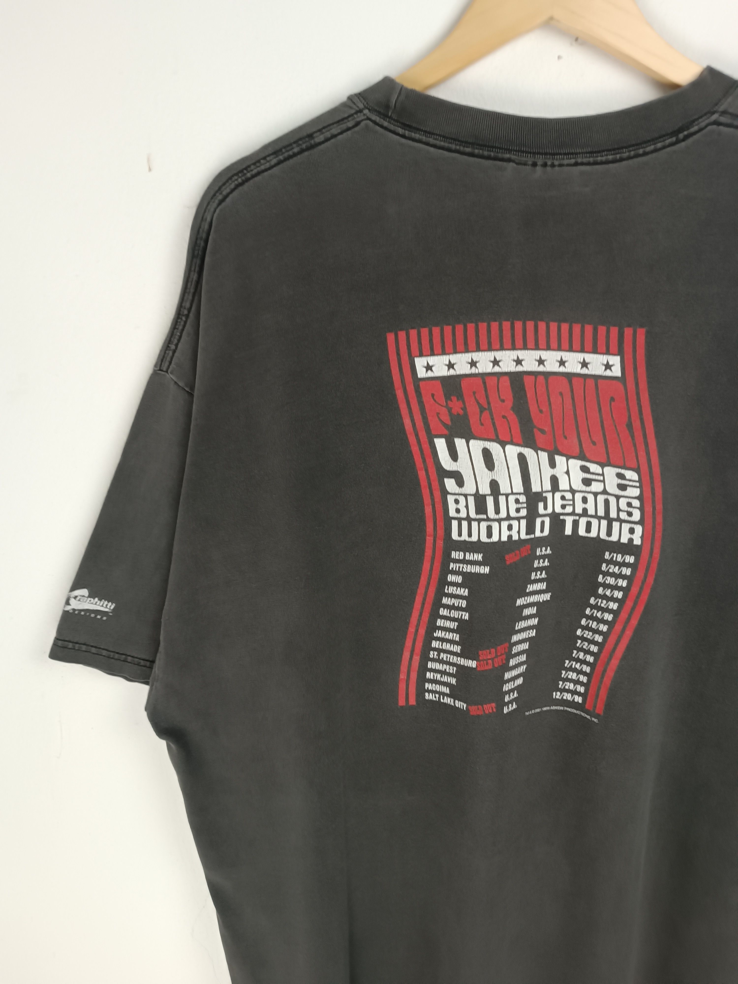 Other THRASHED FADED VINTAGE '02 BERSERKER F YOUR YANKEE BJ CLERKS Size US XL / EU 56 / 4 - 9 Thumbnail