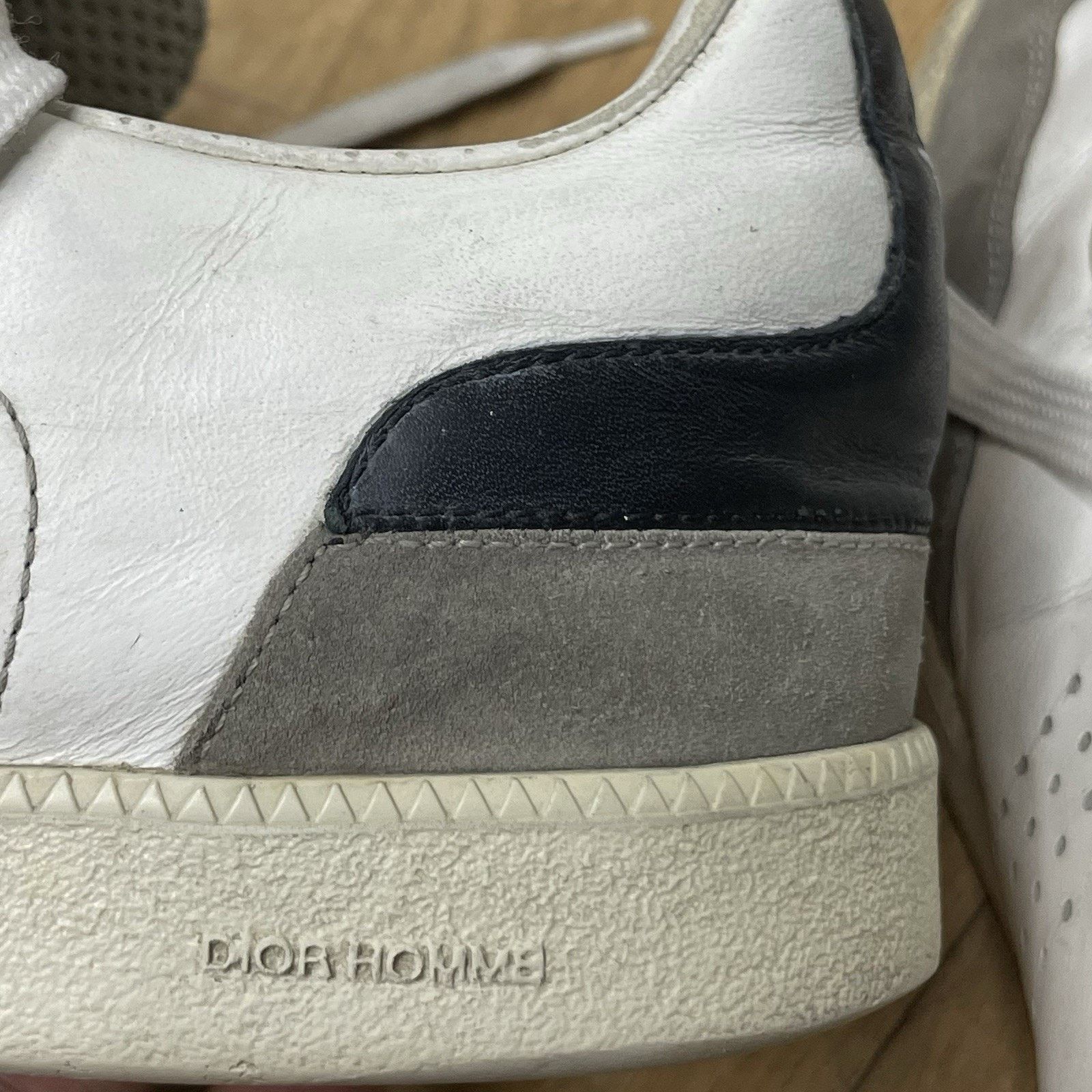 Dior Christian Dior Homme Sneakers Men's Low TOP white Leather Size US 9 / EU 42 - 7 Thumbnail