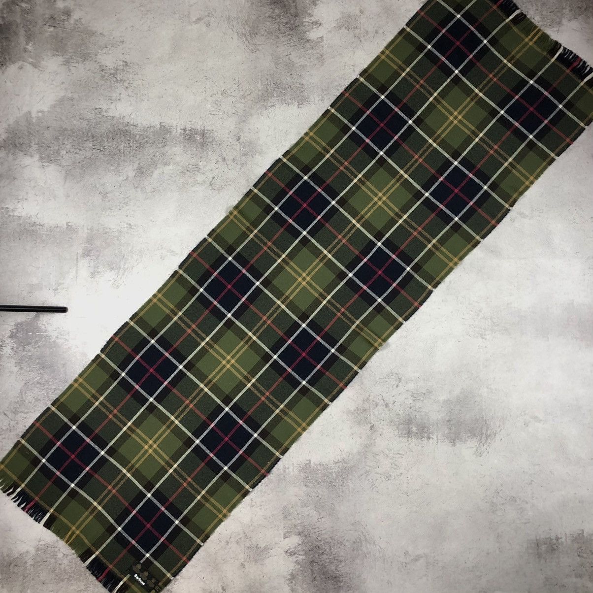 Barbour Barbour Tartan Scarf Extra Fine Merino Wool Size ONE SIZE - 19 Thumbnail