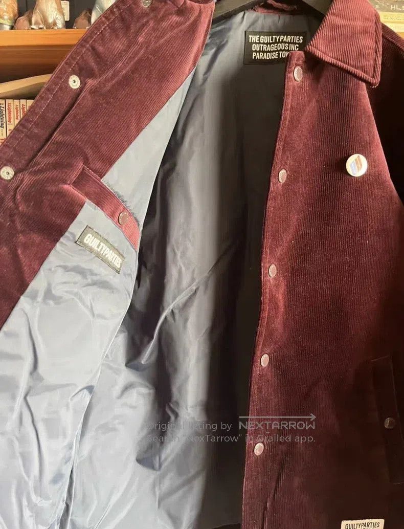 Wacko Maria Wacko Maria Winter corduroy coach jacket Size US S / EU 44-46 / 1 - 3 Thumbnail