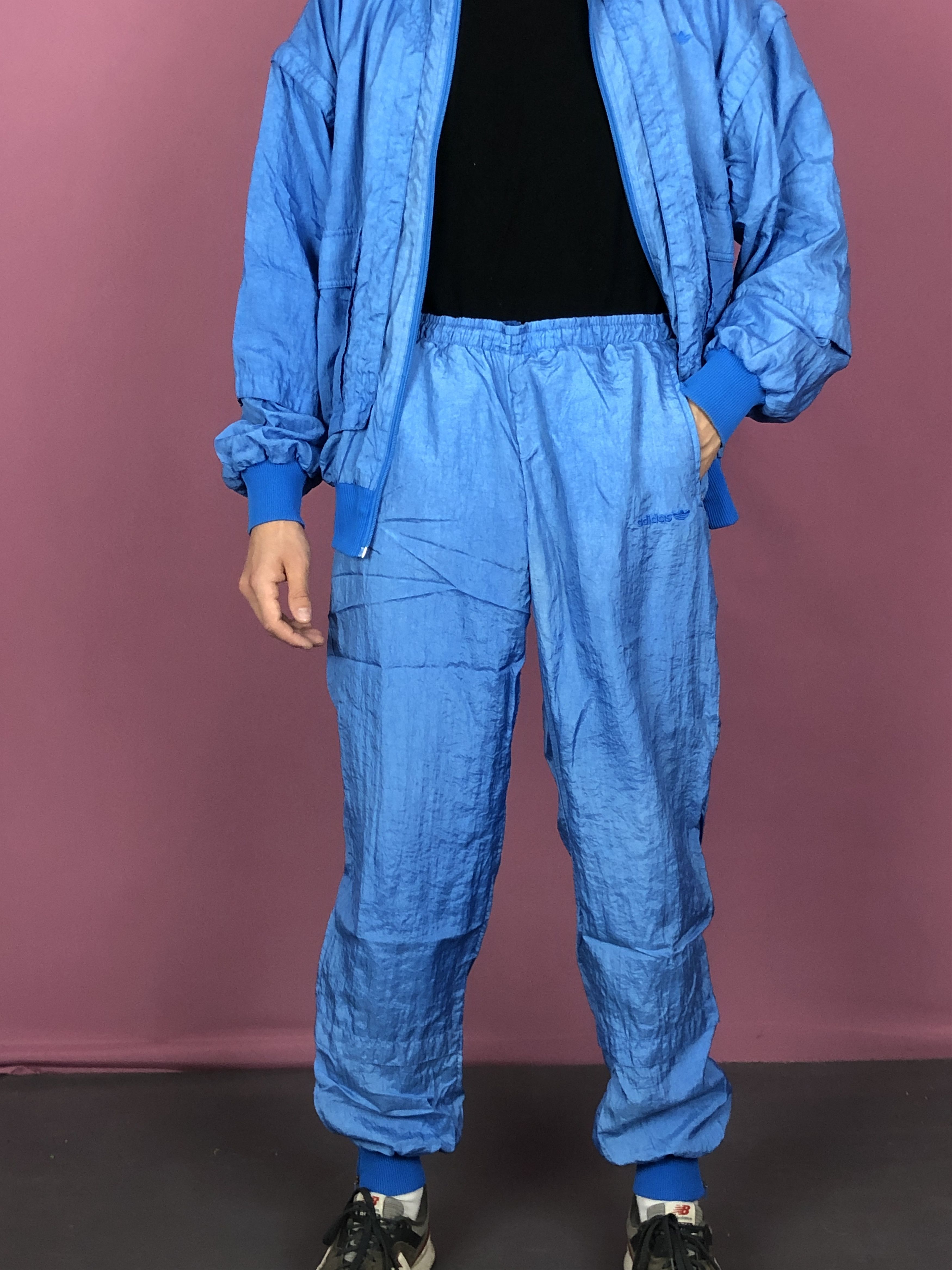 Adidas × Vintage 90s Adidas Vintage Men's Tracksuit Set - S Size US S / EU 44-46 / 1 - 5 Thumbnail