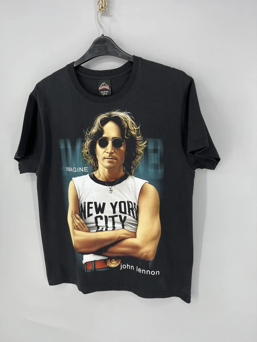 Vintage John Lennon All Over Print Vintage Tee Size US M / EU 48-50 / 2 - 5 Thumbnail