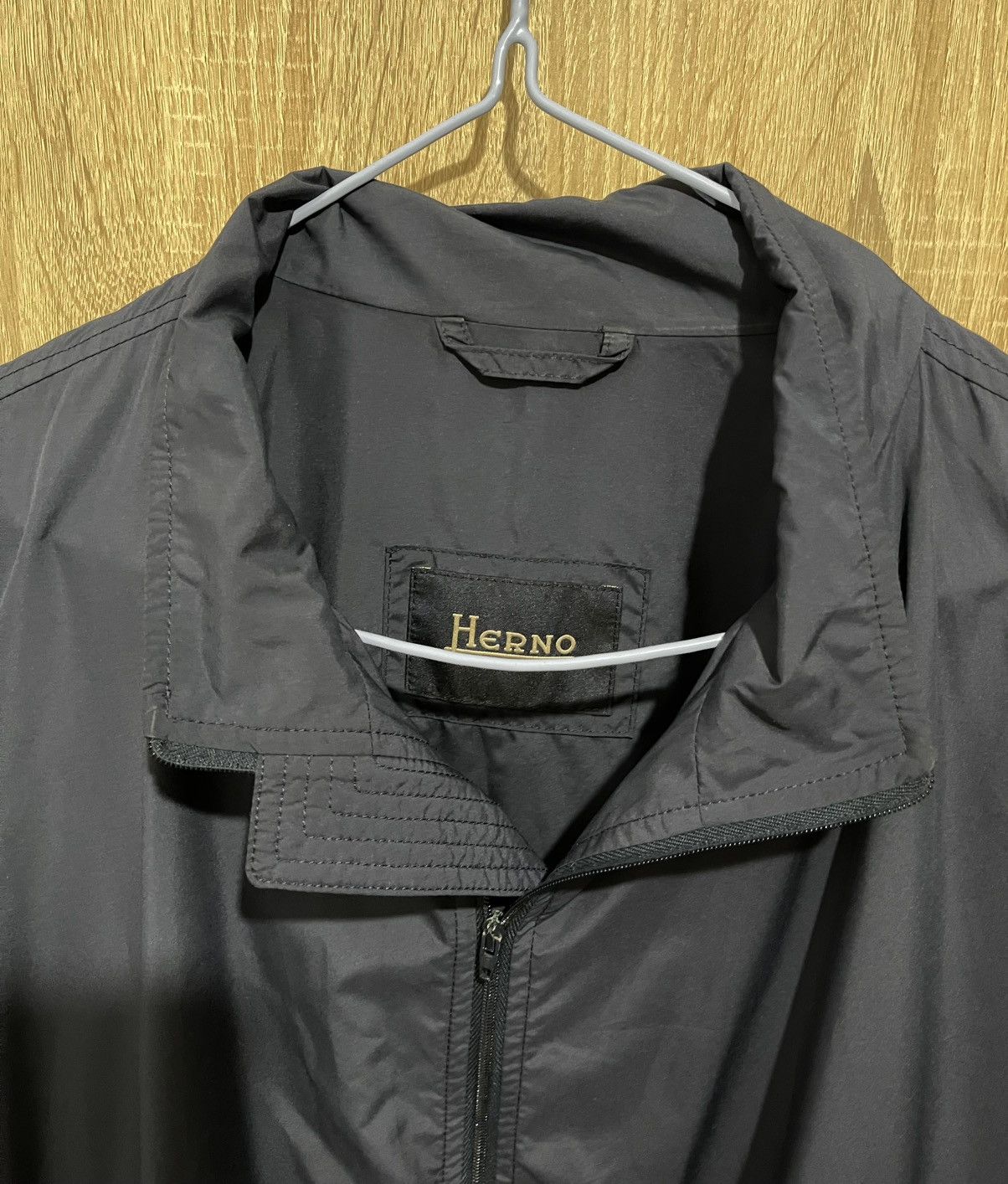 Herno Herno Lightweight Windbreaker – Navy, Size L/XL Size US XL / EU 56 / 4 - 2 Thumbnail