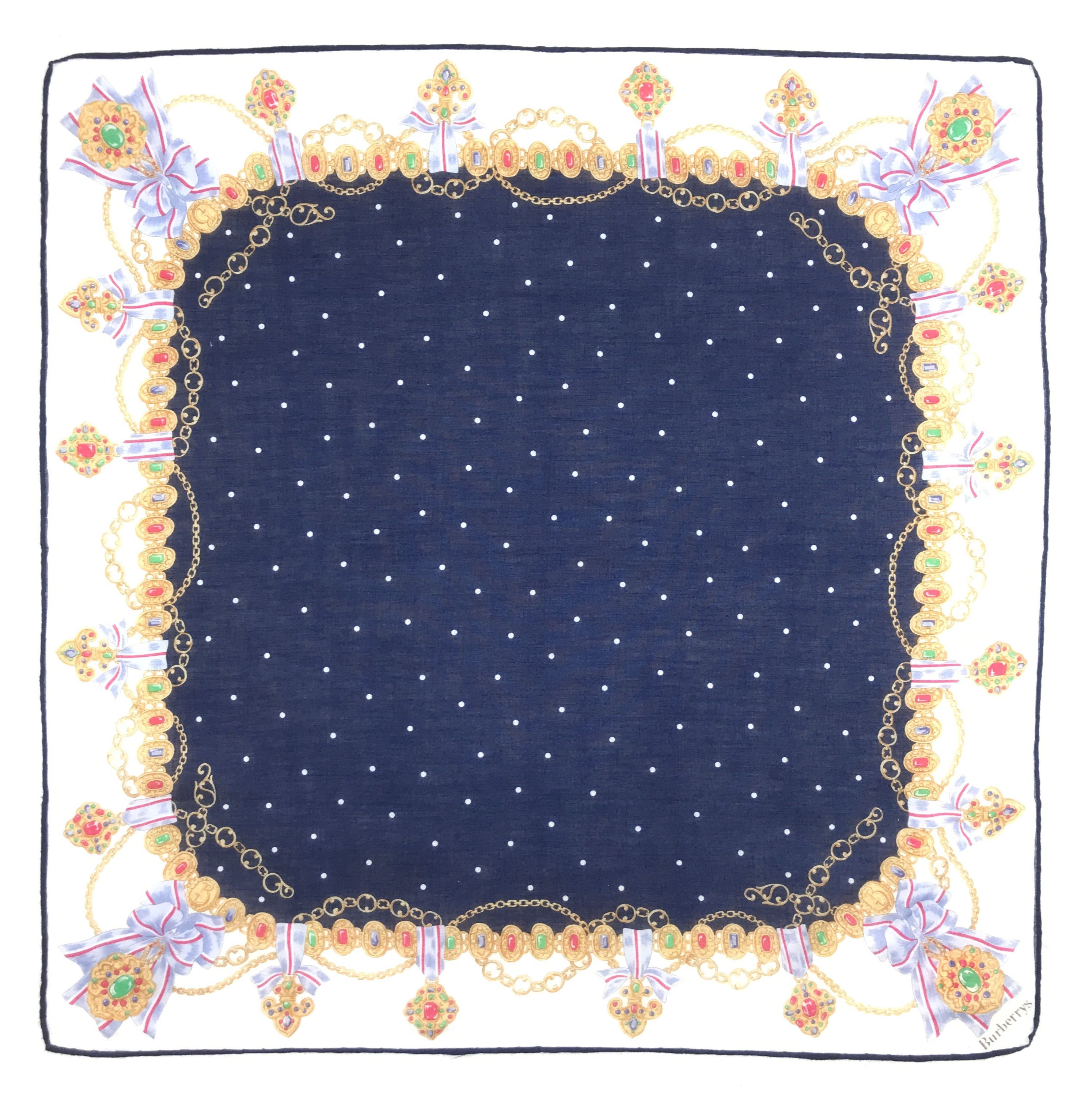 Burberry × Vintage Vintage Burberry Bandana Neckerchief Handkerchief Size ONE SIZE - 1 Thumbnail