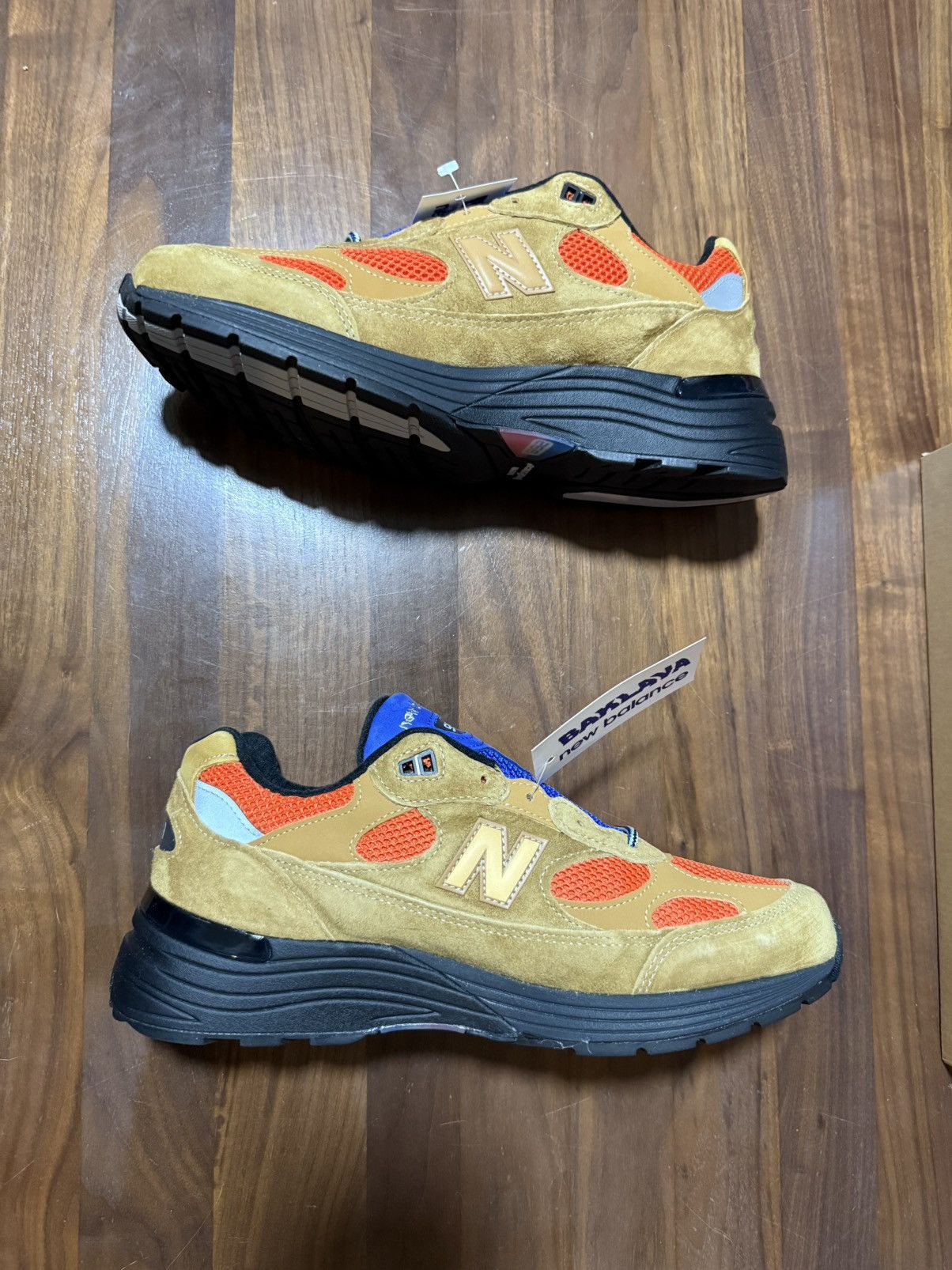 Action Bronson × New Balance New Balance x Action Bronson Made in USA 992 Tiger Eye Sz 11 Size US 11 / EU 44 - 3 Thumbnail