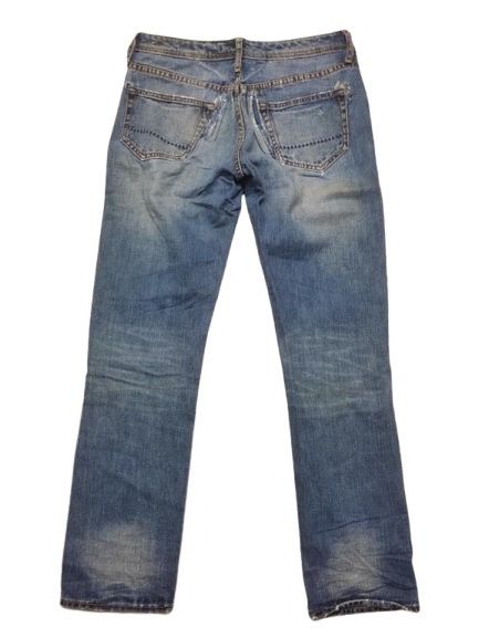 Japanese Brand × Vintage VINTAGE INTERNATIONAL BASIC JEANS DISTRESSED STYLE Size US 33 - 3 Thumbnail