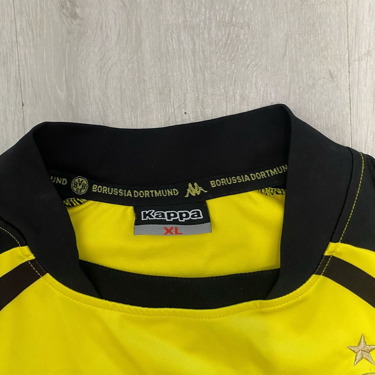 Kappa Kappa Borussia Dortmund 2007/2008 home shirt #18 Lucas Size US XL / EU 56 / 4 - 4 Thumbnail