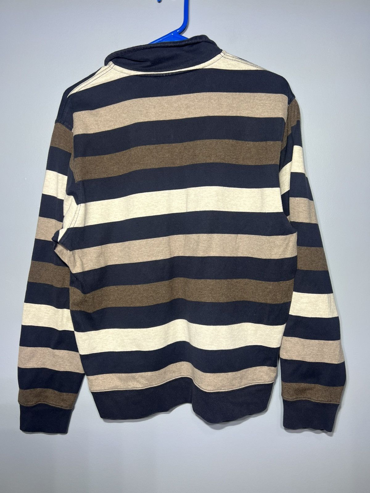 Brooks Brothers Brooks Brothers “346” Mens 1/4 Zip Pullover Size M Stripped Size US M / EU 48-50 / 2 - 6 Thumbnail
