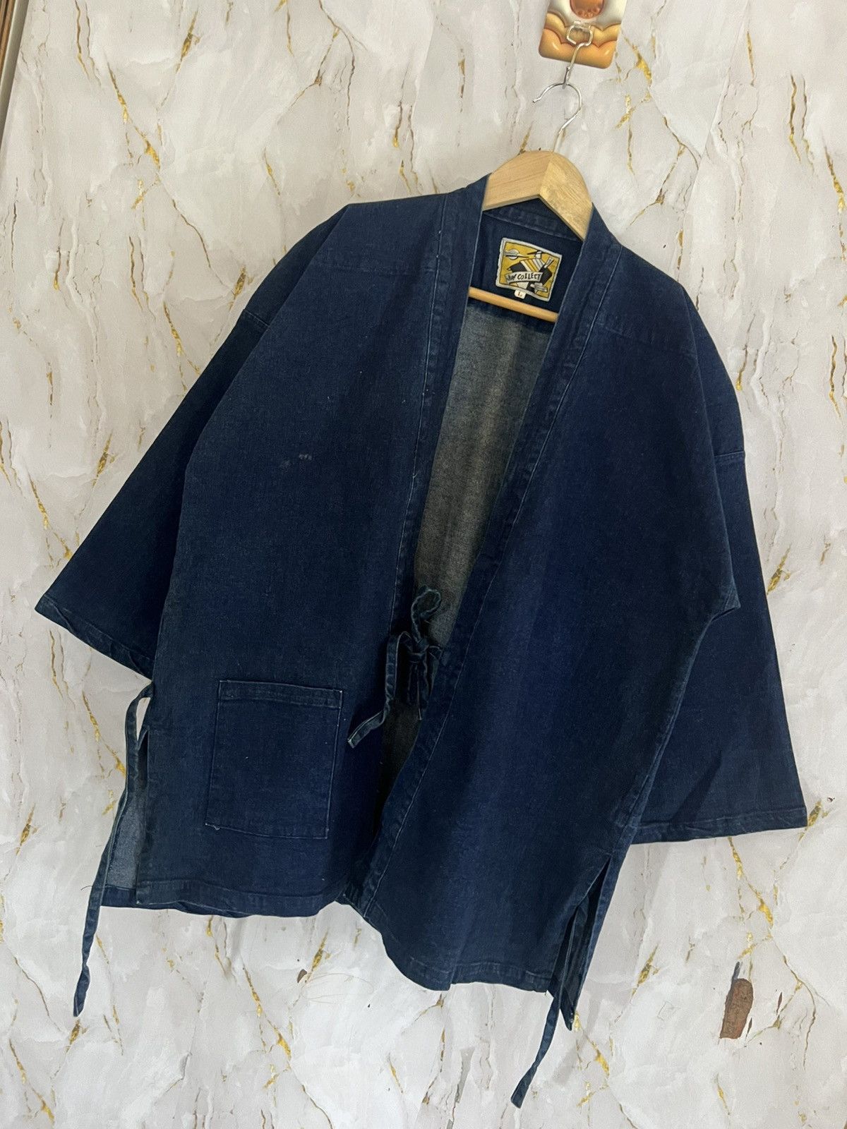 Japanese Brand JUN COLLECT DENIM JACKET Size US L / EU 52-54 / 3 - 5 Thumbnail