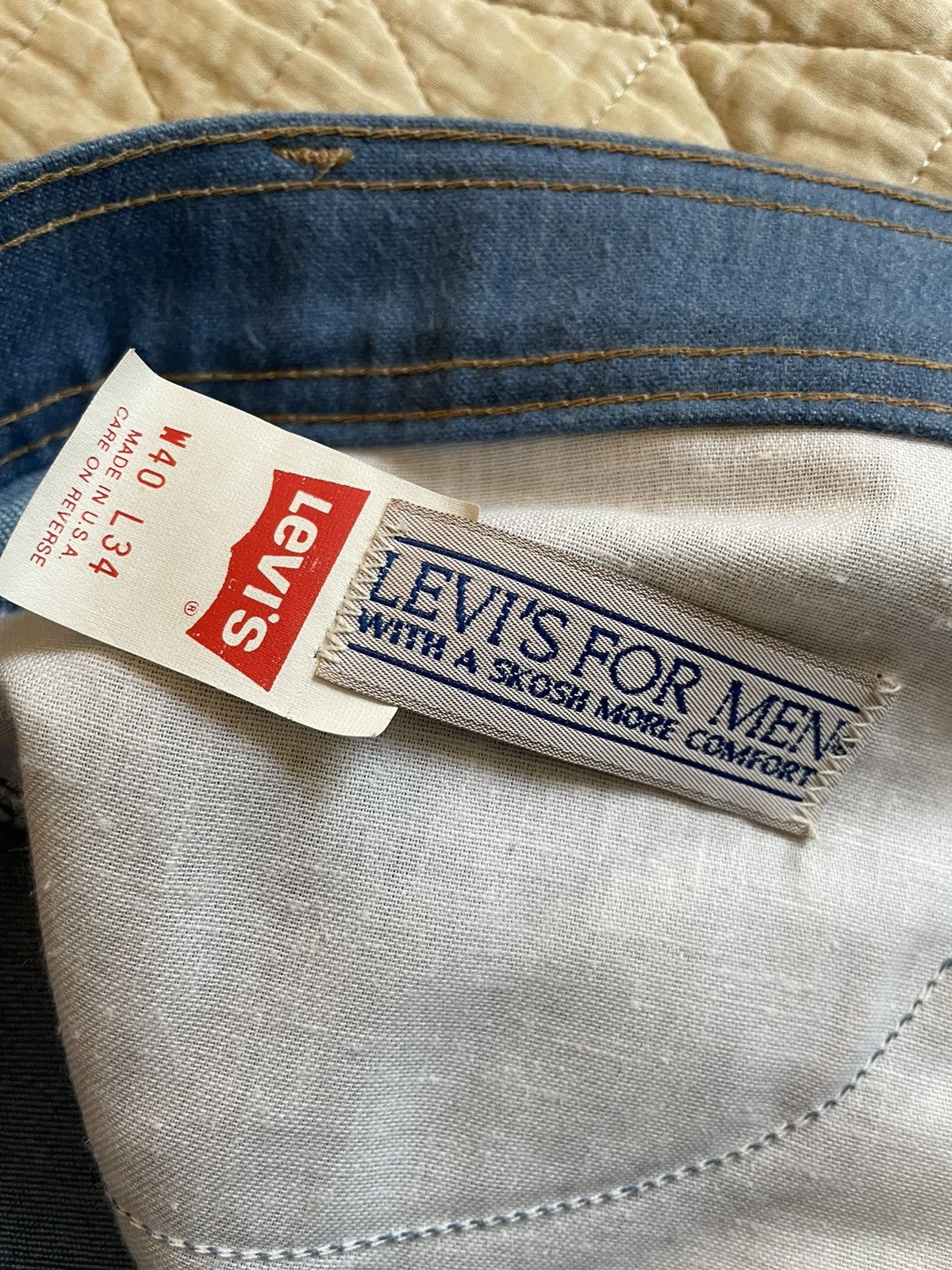 Levi's × Vintage Vintage Orange Tab Jeans Size US 40 / EU 56 - 5 Thumbnail