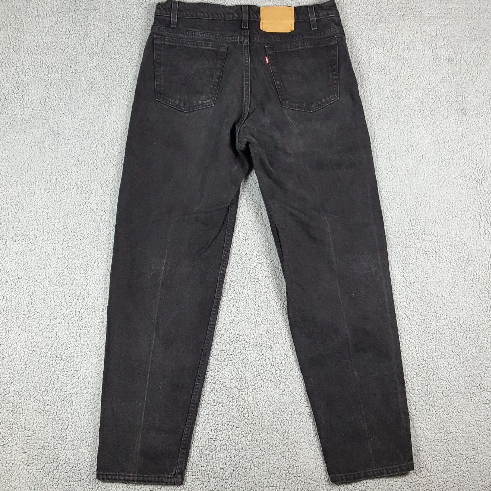 Levi's VINTAGE Levi's 550 Relaxed Tapered Black Denim Jeans Men's Size 34x32 Y2K 90s Size US 34 / EU 50 - 6 Thumbnail