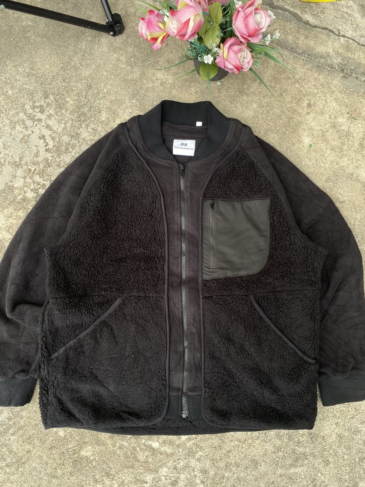 UNIQLO x White Mountaineering Fleece Full Zip Jacket