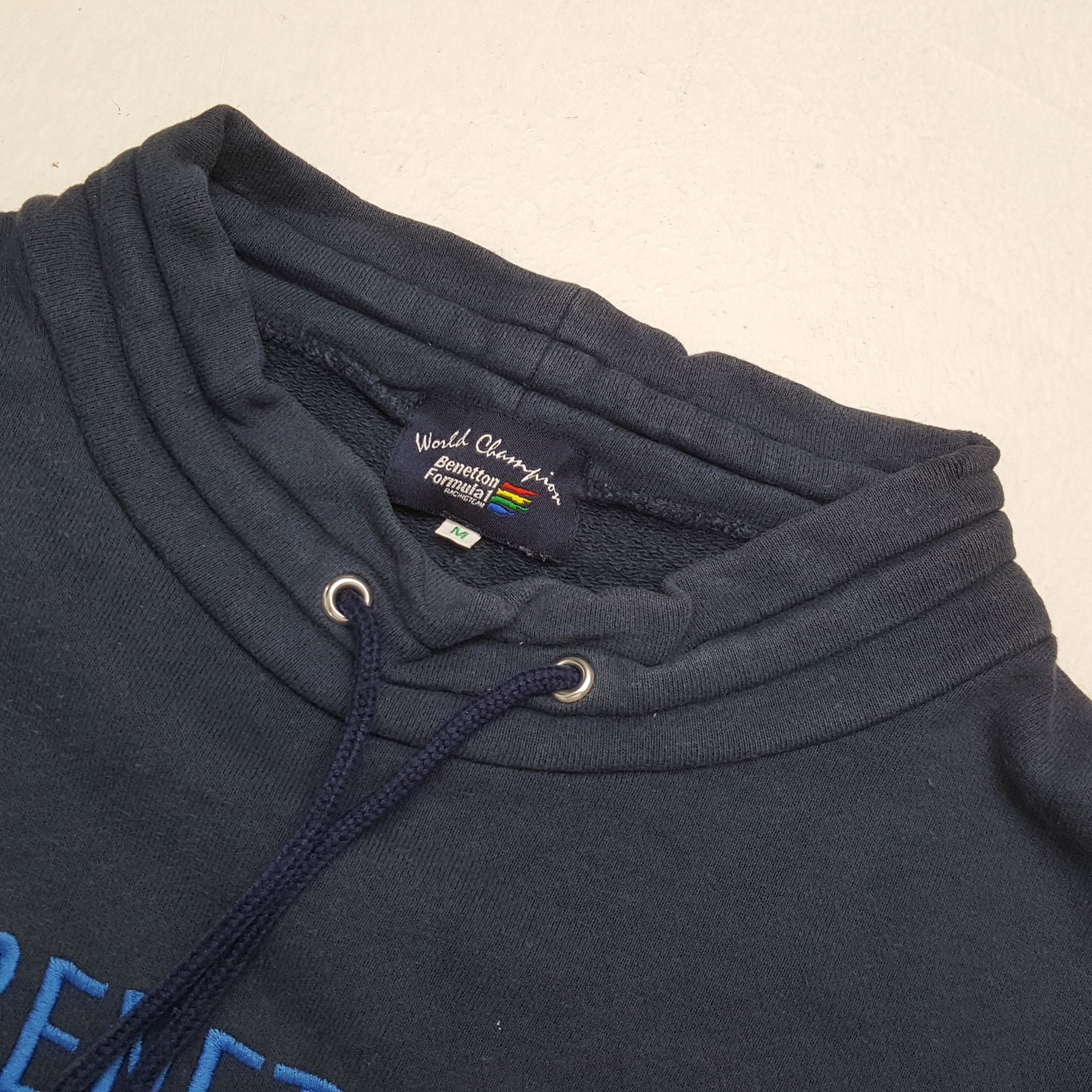Benetton × Vintage BENETTON FORMULA 1 Racing Team Sweatshirt Size US M / EU 48-50 / 2 - 9 Thumbnail